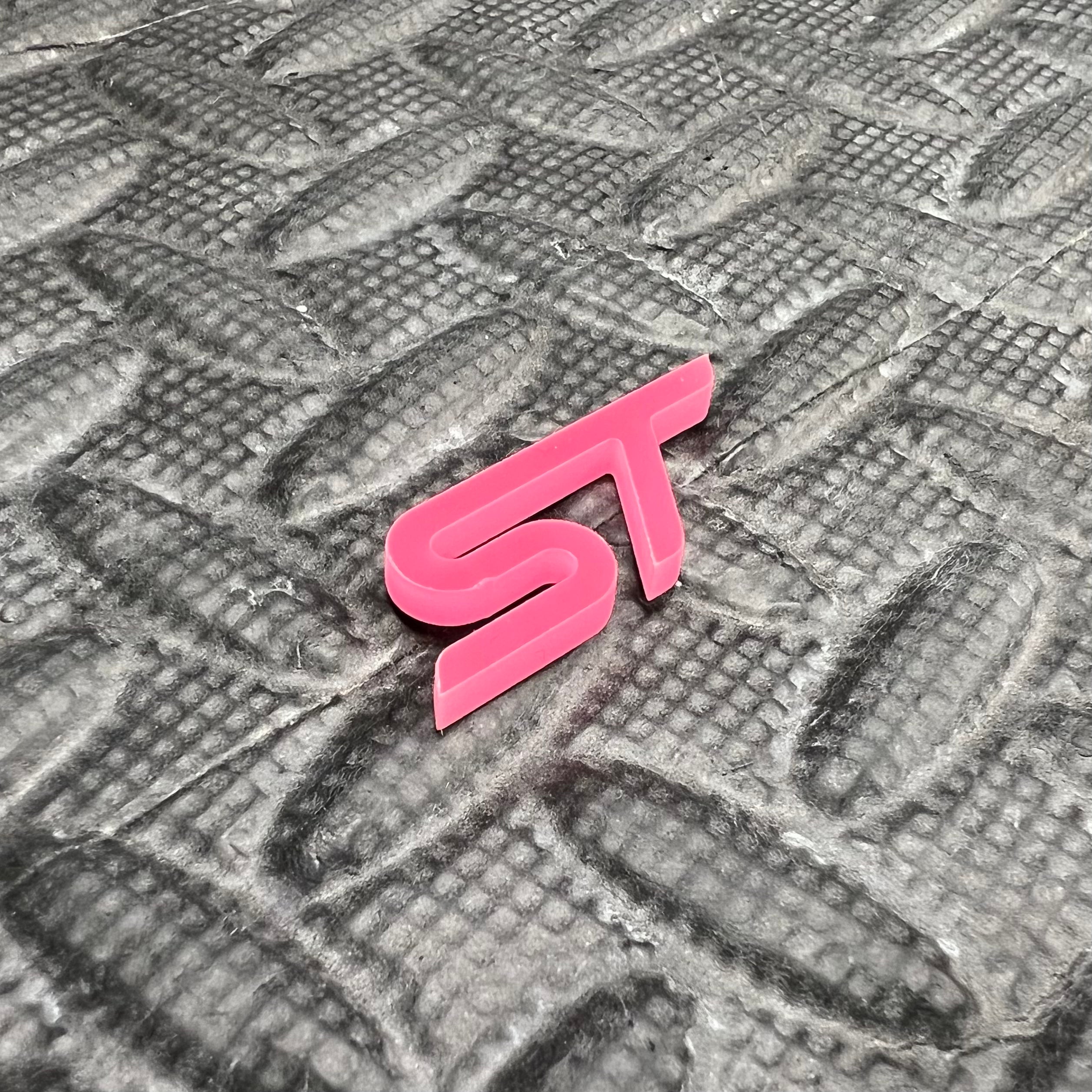 ST Logo Acrylic Badges