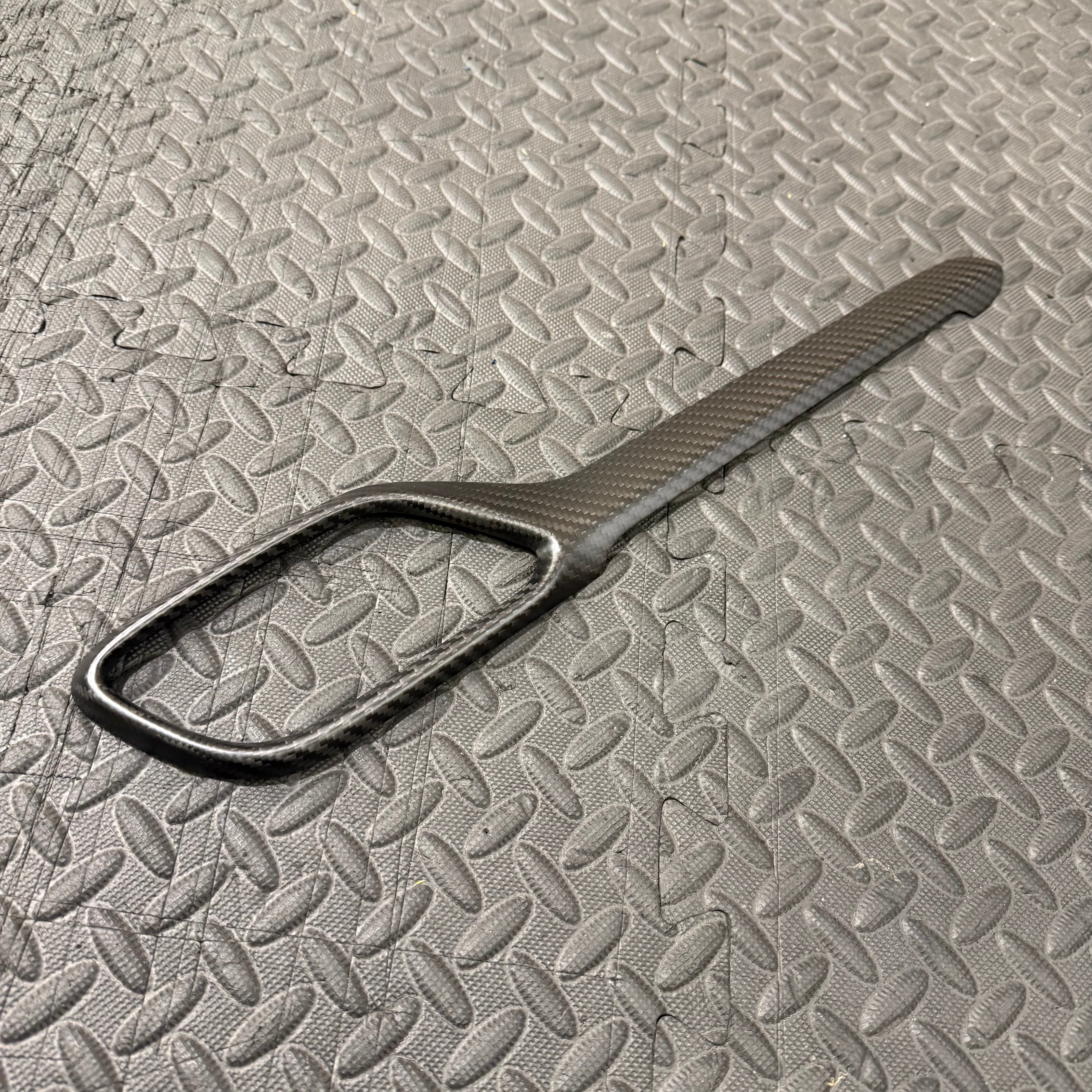 Mk8/8.5 Fiesta Real Carbon Fibre Passenger Side Heater Vent Trim