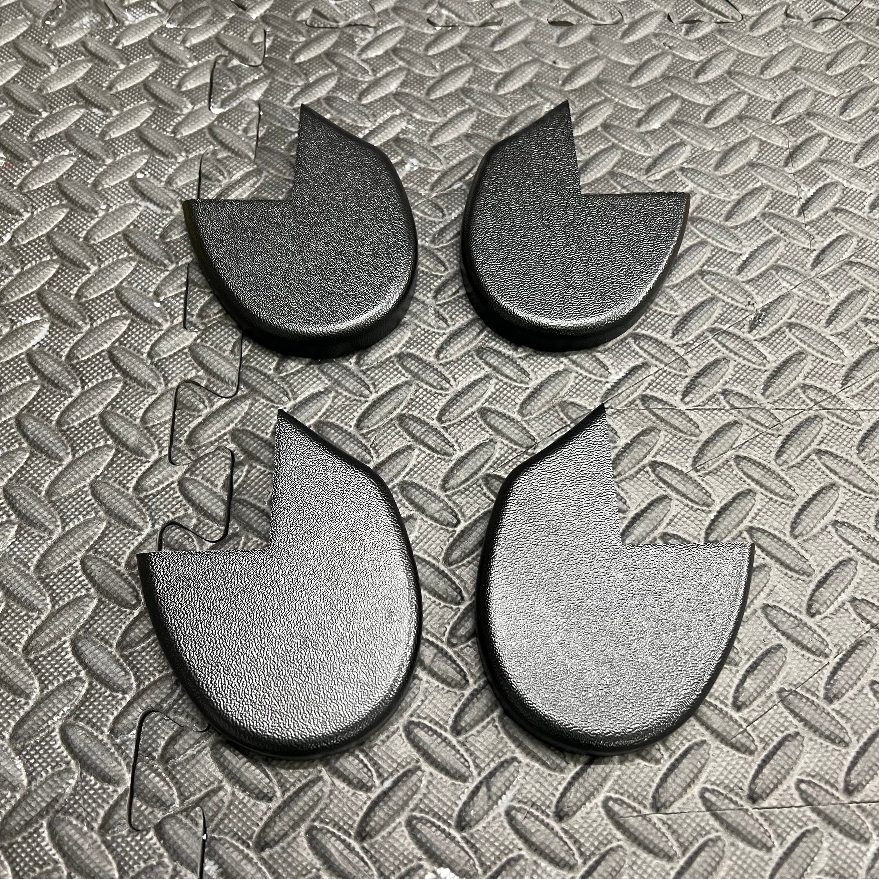 Seat Rail End Covers (Fronts) - Mk3/3.5 Focus