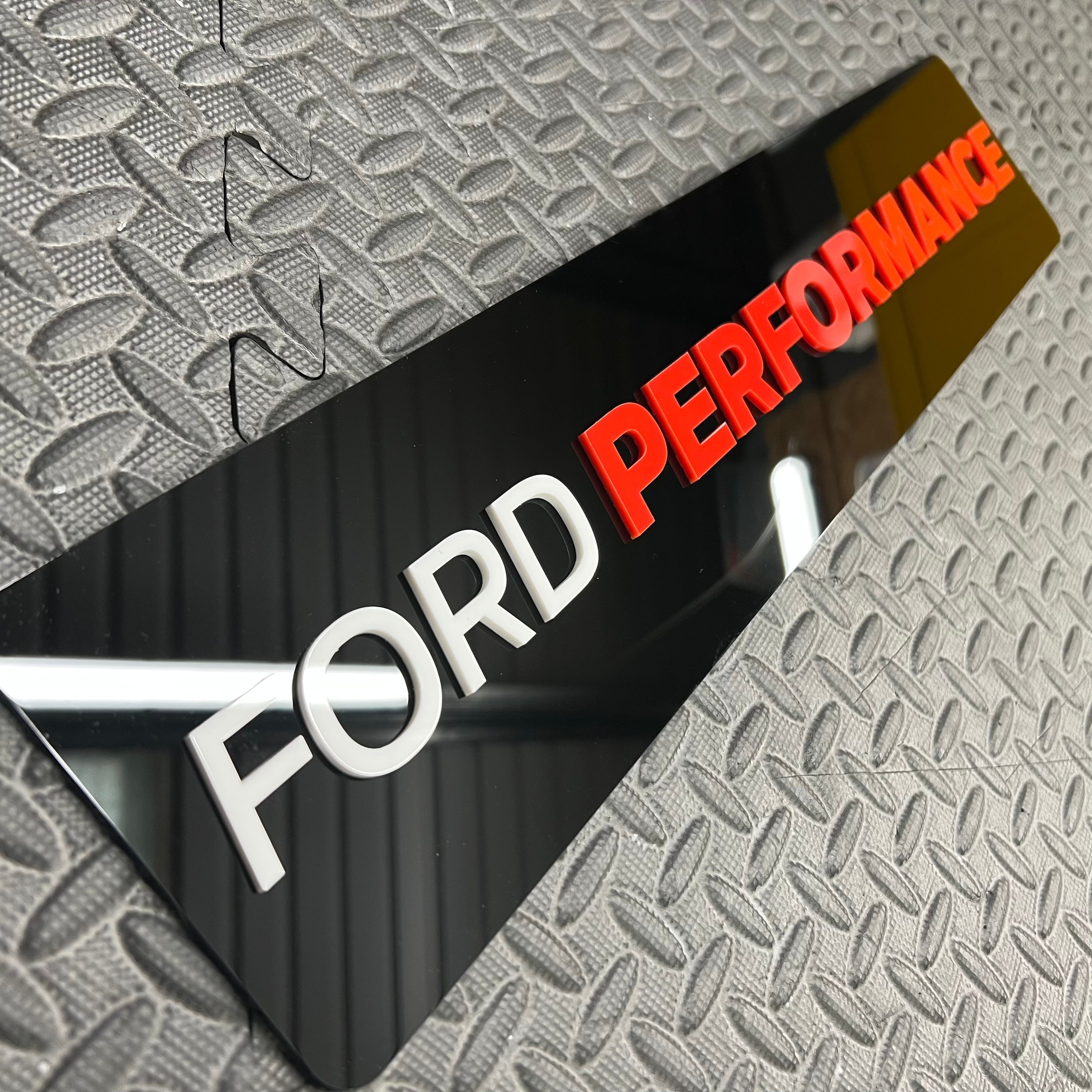 Ford Performance Vehicle Show Plates