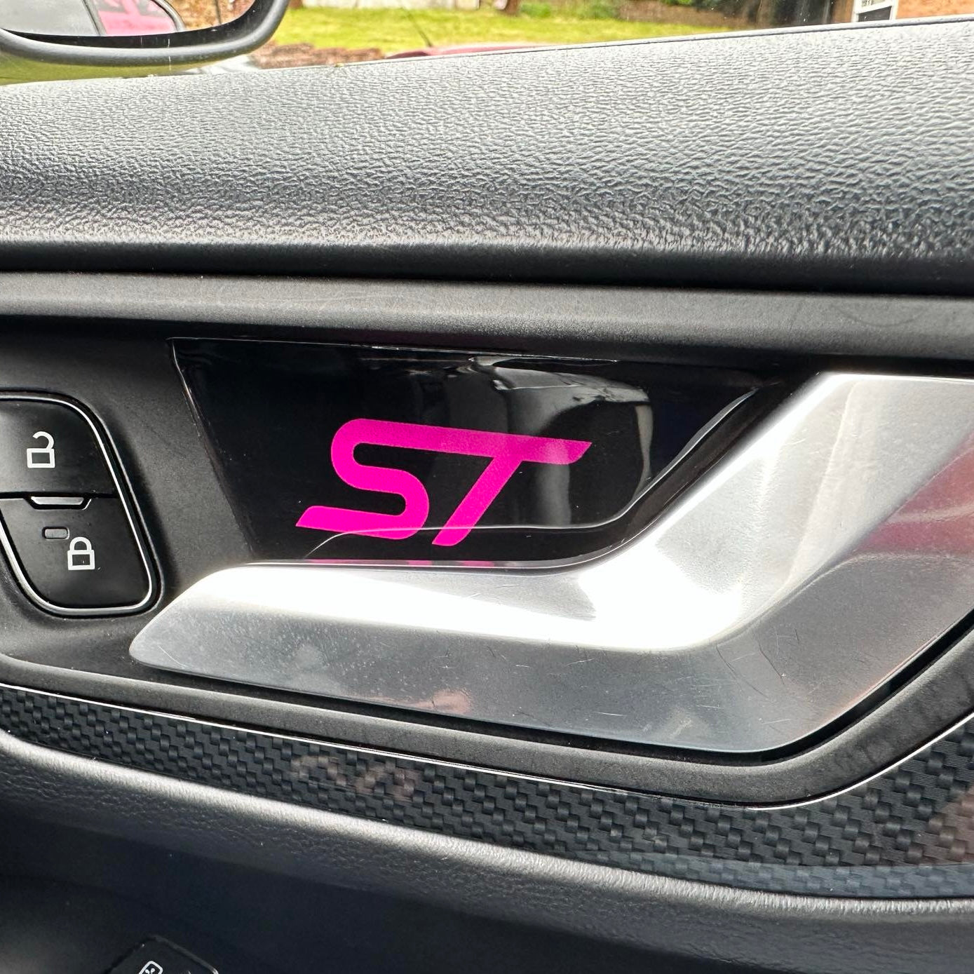 Badges en gel pour poignée de porte Focus Mk4/4.5