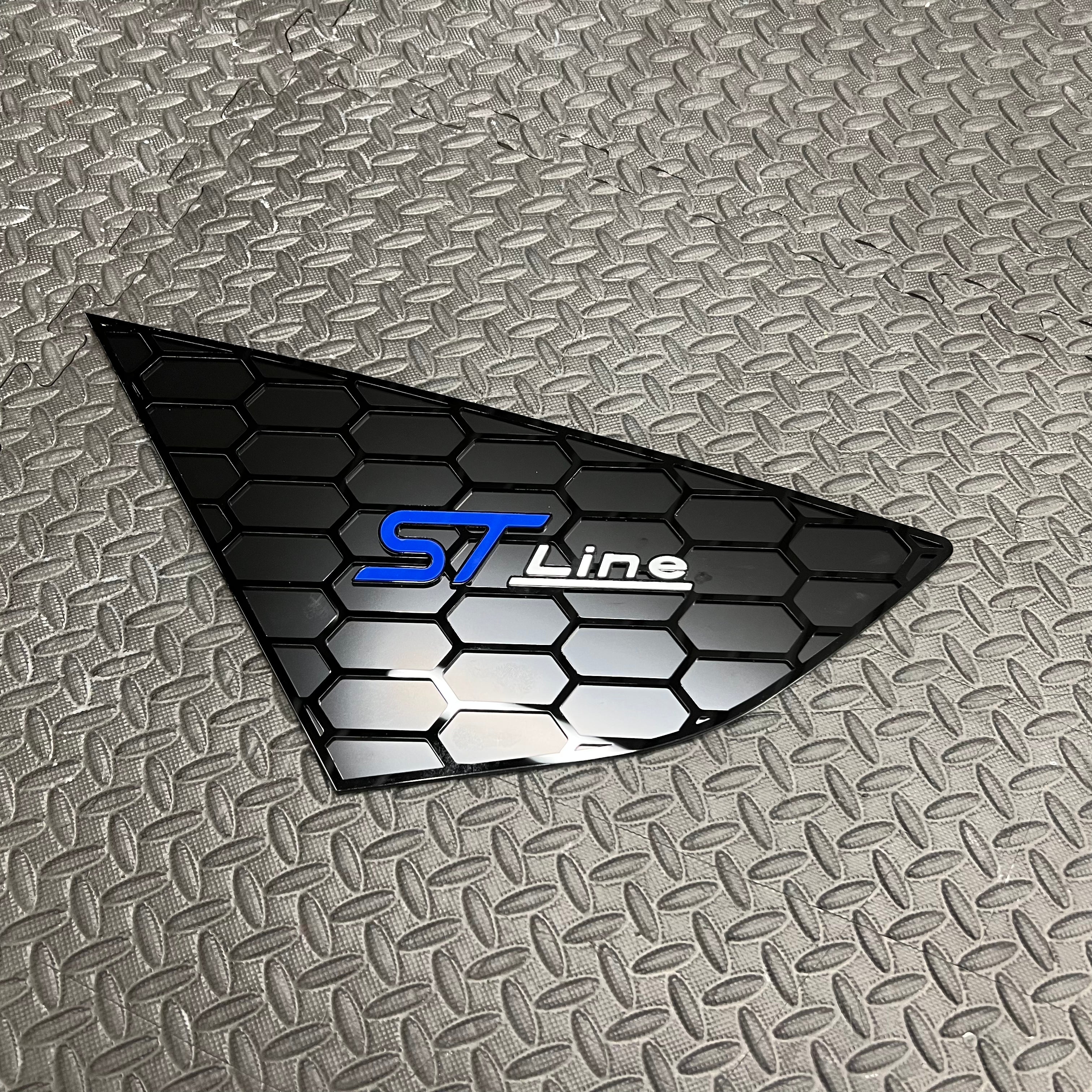 Mk3/3.5 Focus hintere Seitenfenstereinsätze (Paar)