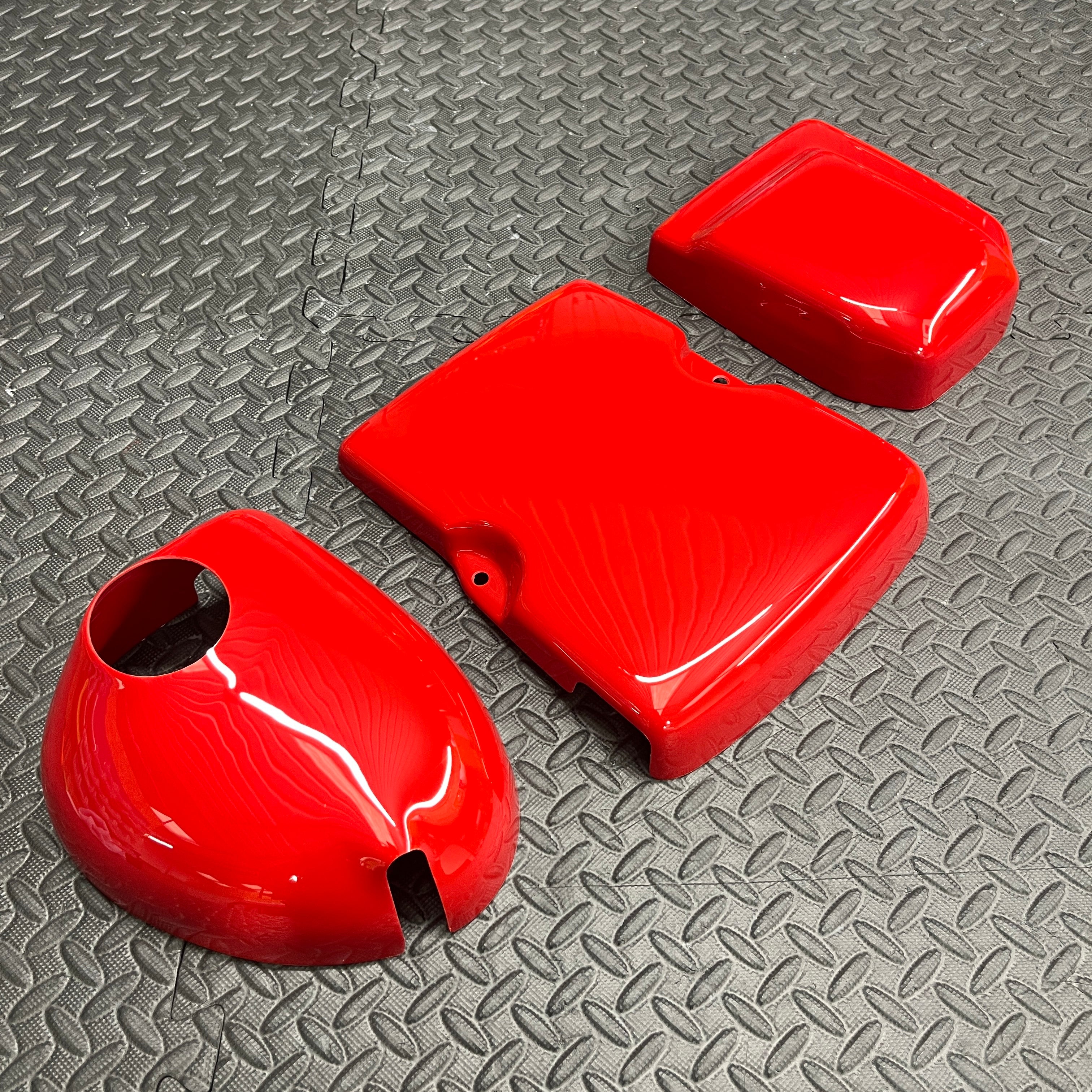 Proform Engine Bay Dress Up Kit - Mk8/8.5 Fiesta & Mk2/2.5 Puma - Gloss Red Plastic