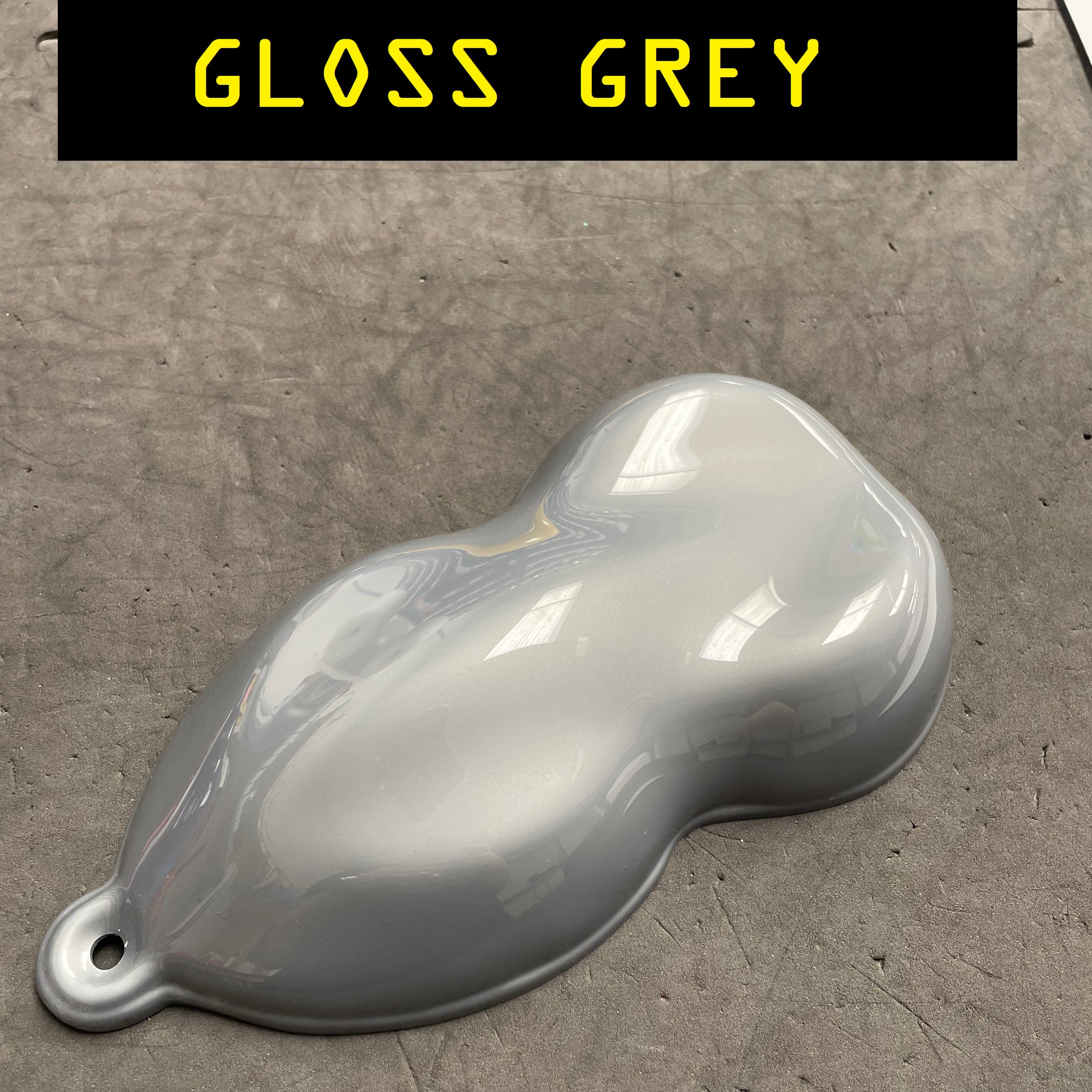 Gloss grey colour swatch
