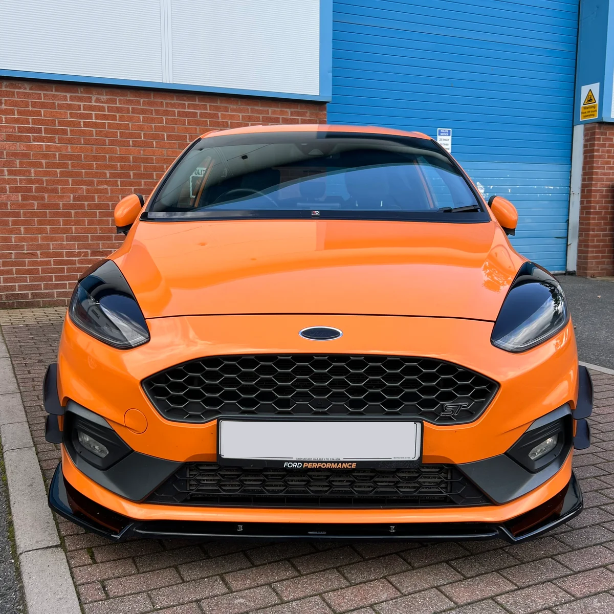 Proform Headlight Eyebrows - Mk8 Fiesta - Gloss Black