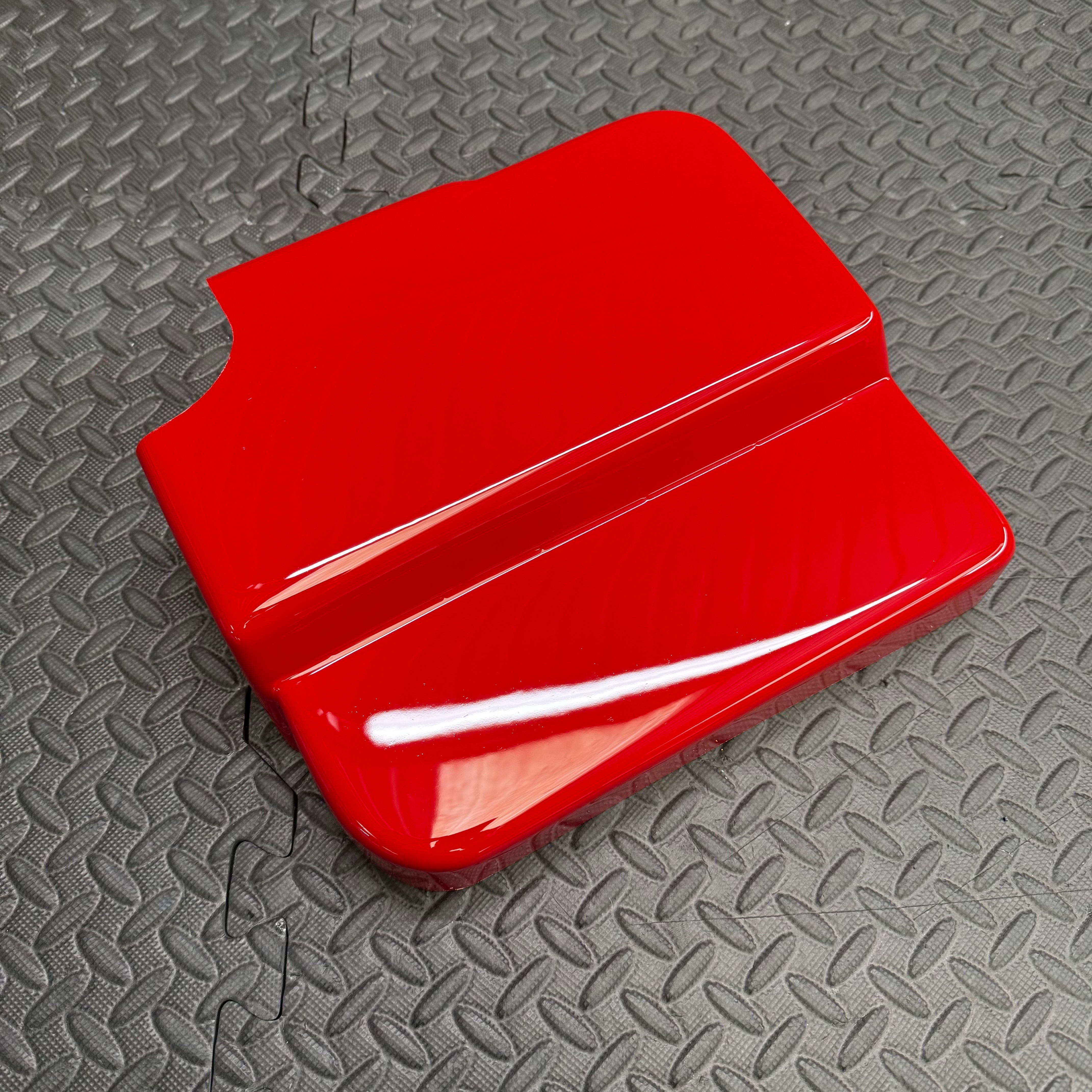 Proform Battery Cover - Fits Hyundai i20 inc N & N Line - Left Hand Drive - Gloss Red Plastic