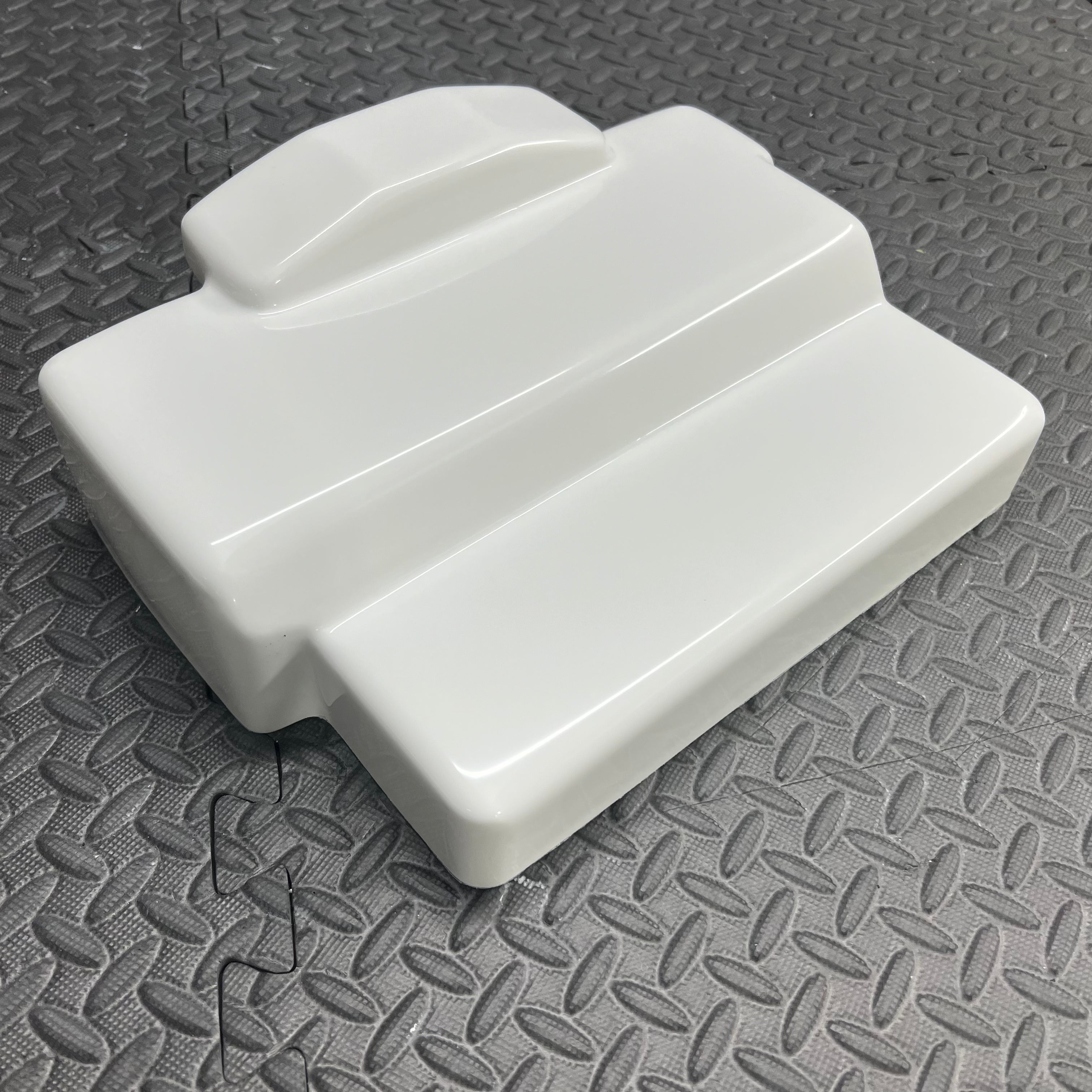 Proform Battery Cover (Plastic Finishes) - Fits Hyundai i30 / Kona N / Veloster N - Gloss White Plastic