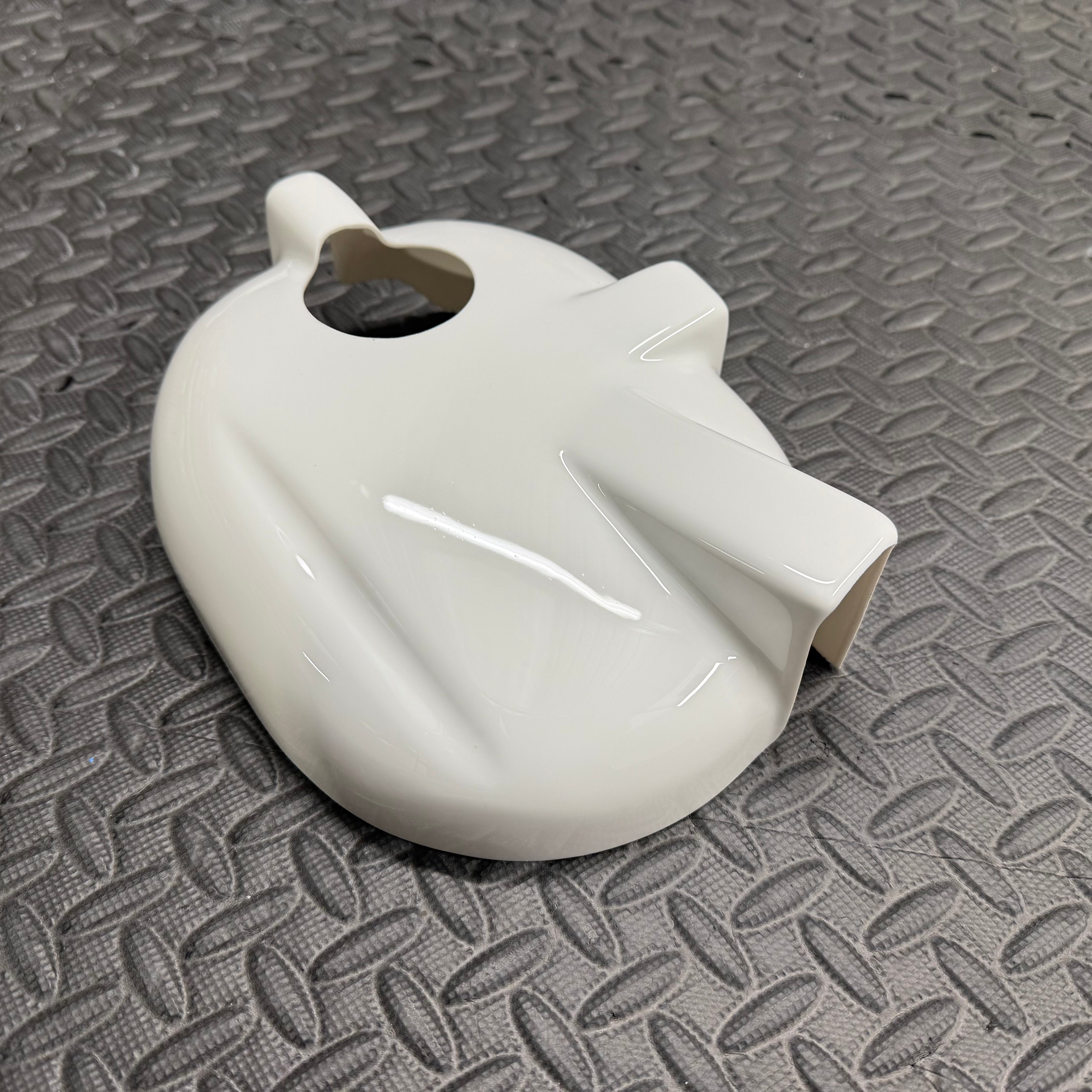 Proform Coolant Tank Cover - Fits Hyundai i20N/N Line - Gloss White Plastic