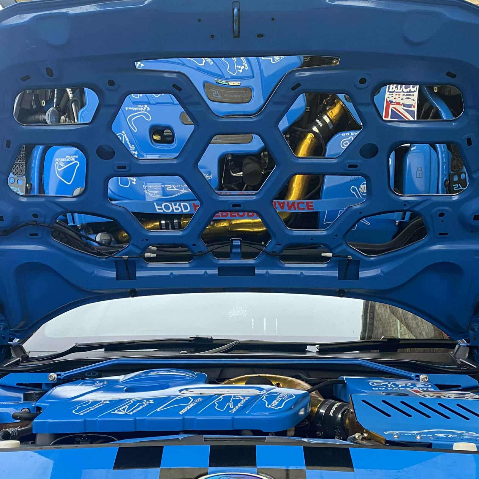 Proform Under Bonnet Panels / Plates - Mk4 Focus