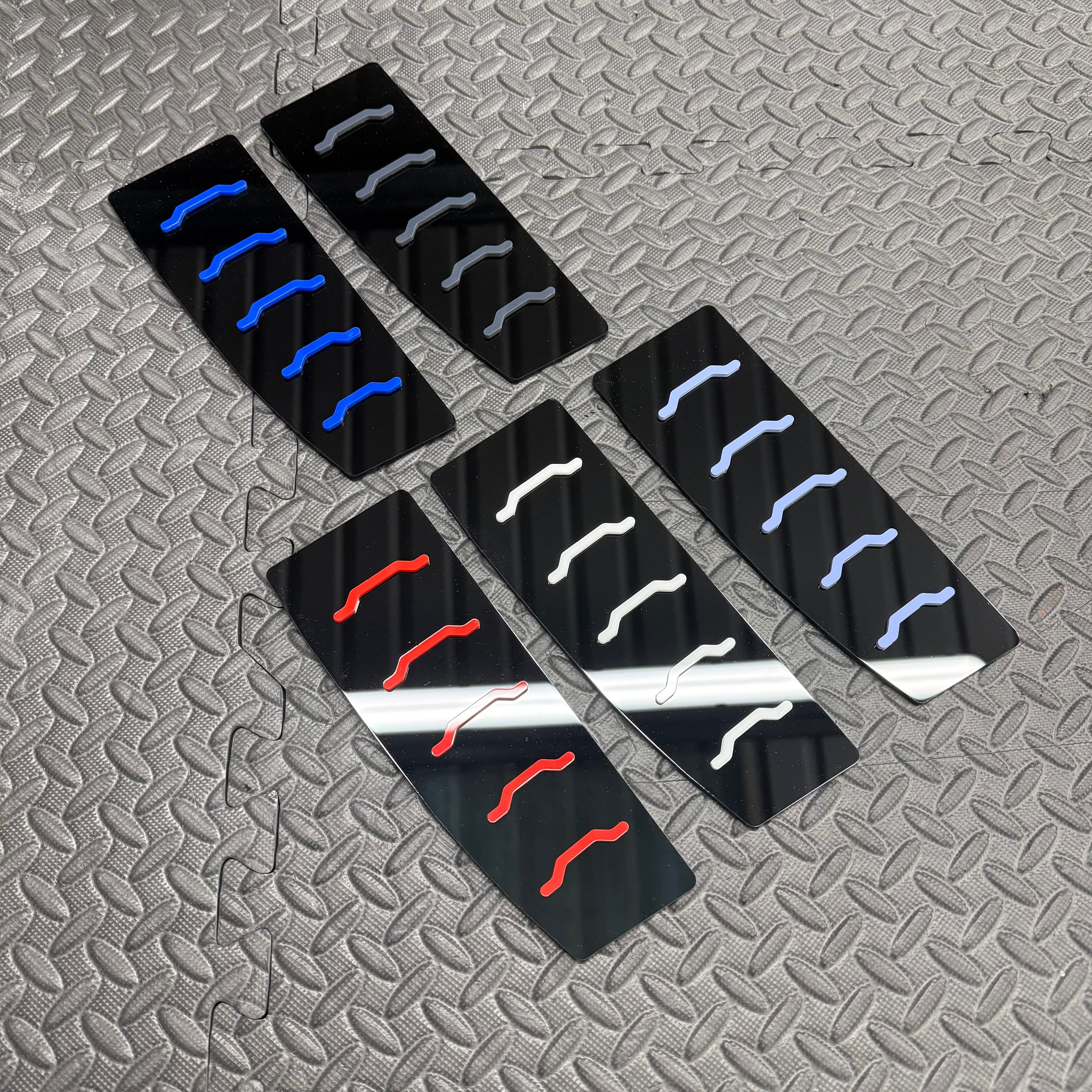 Proform Dead Pedal / Foot Rest Plate (4D Acrylic) - Fits Hyundai i20N