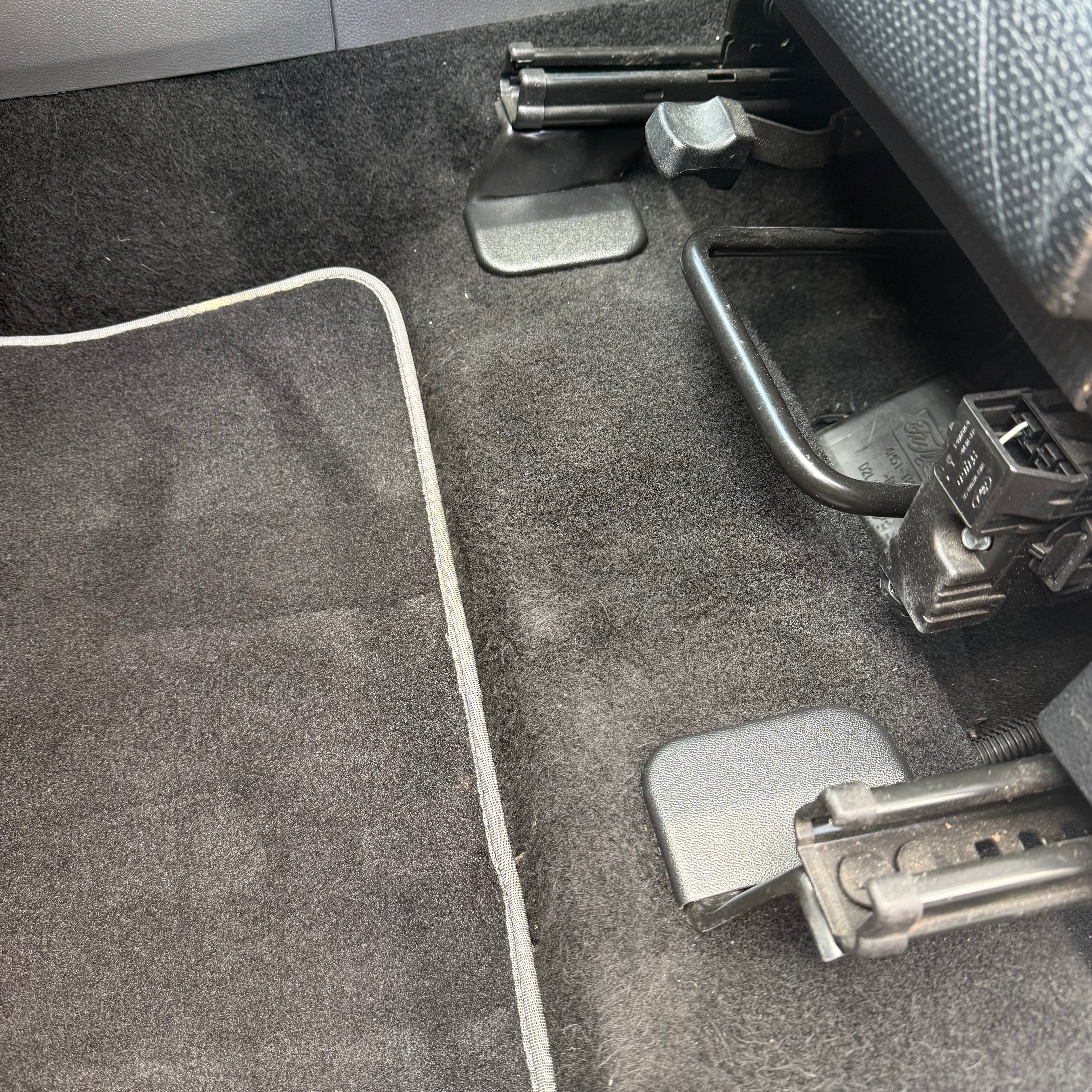 Proform Seat Rail End Covers (Fronts) - Mk2/2.5 Focus inc ST - Textured OEM Plastic