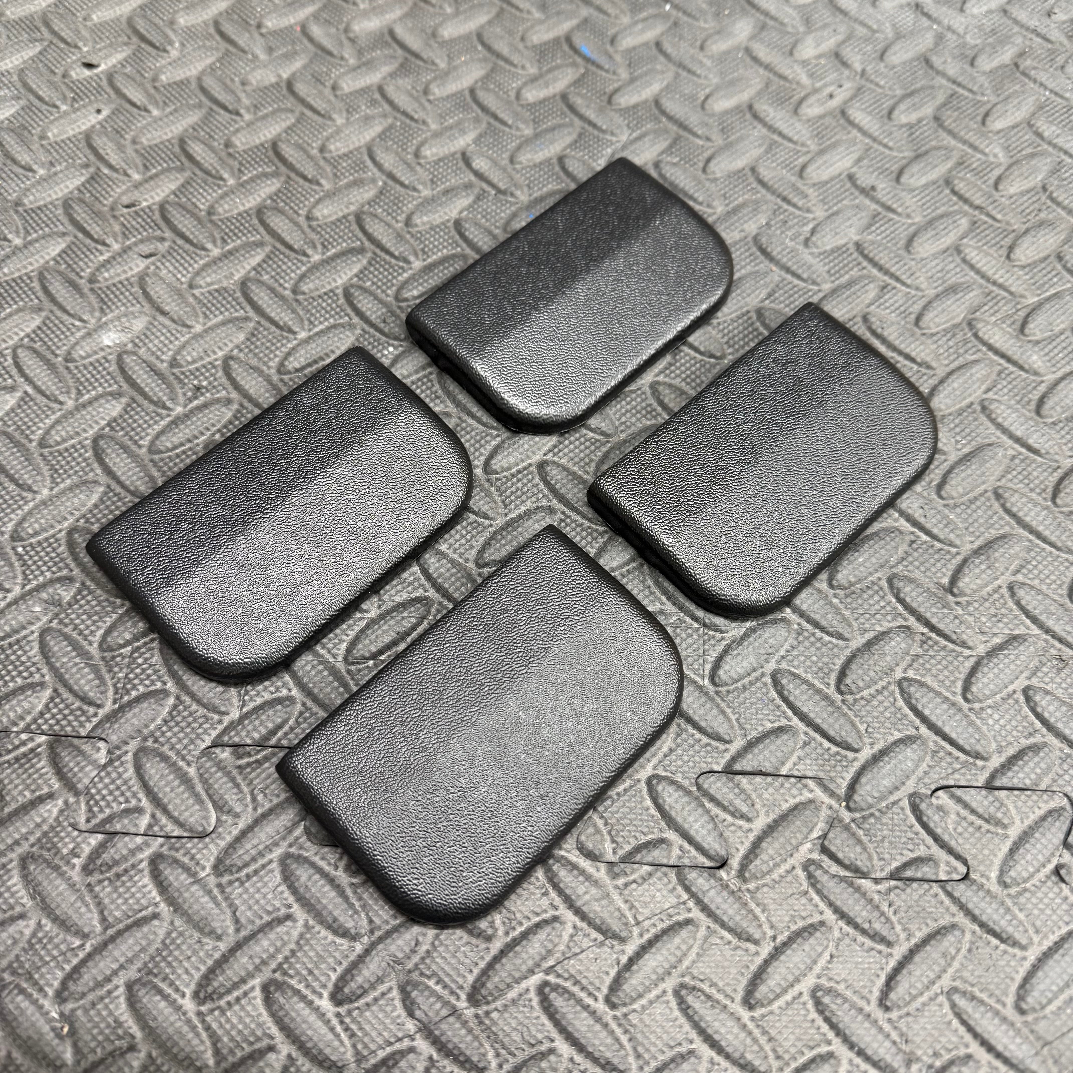 Proform Seat Rail End Covers (Fronts) - Mk2/2.5 Focus inc ST - Textured OEM Plastic