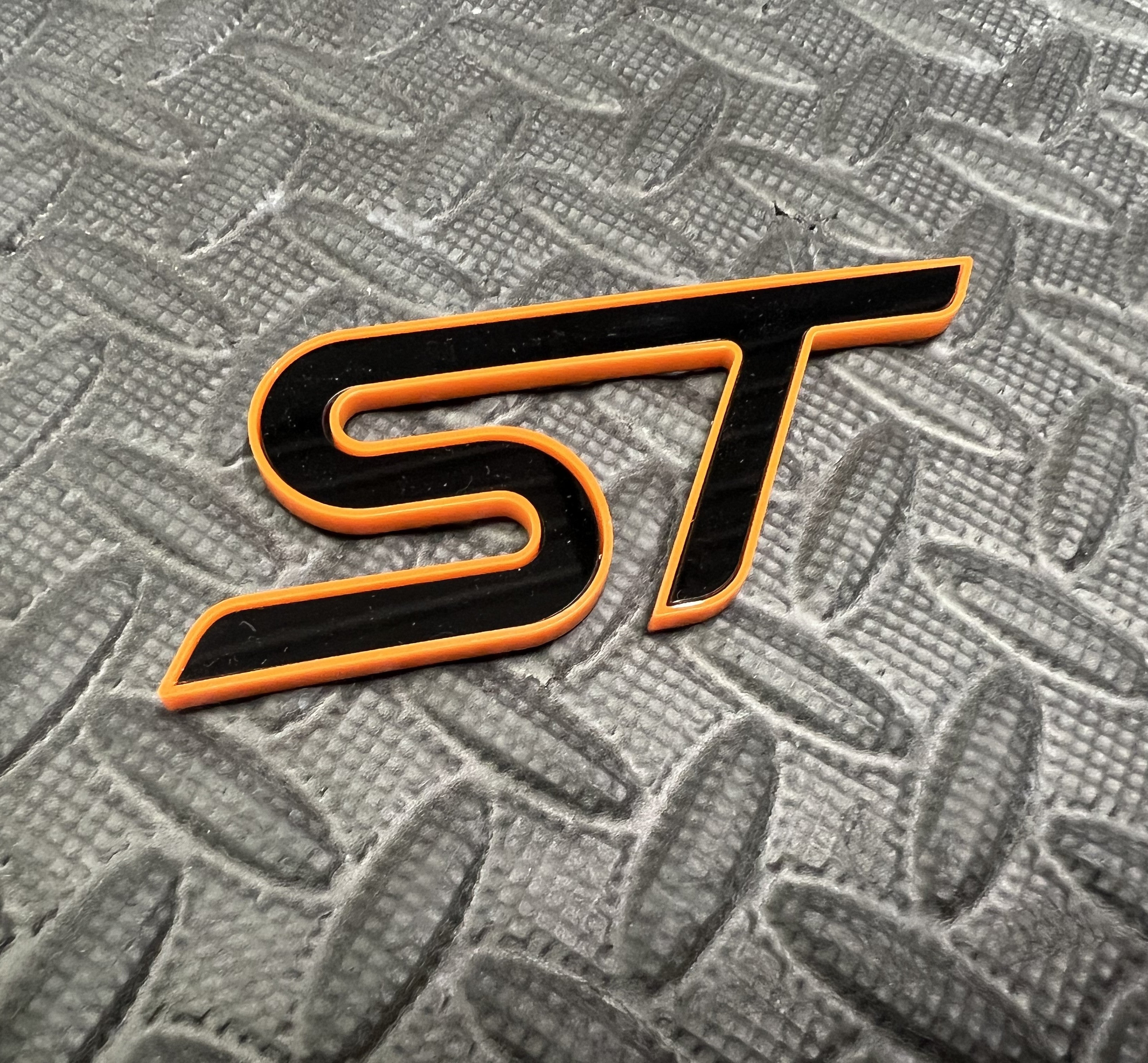 ST Badge Plate Sticker