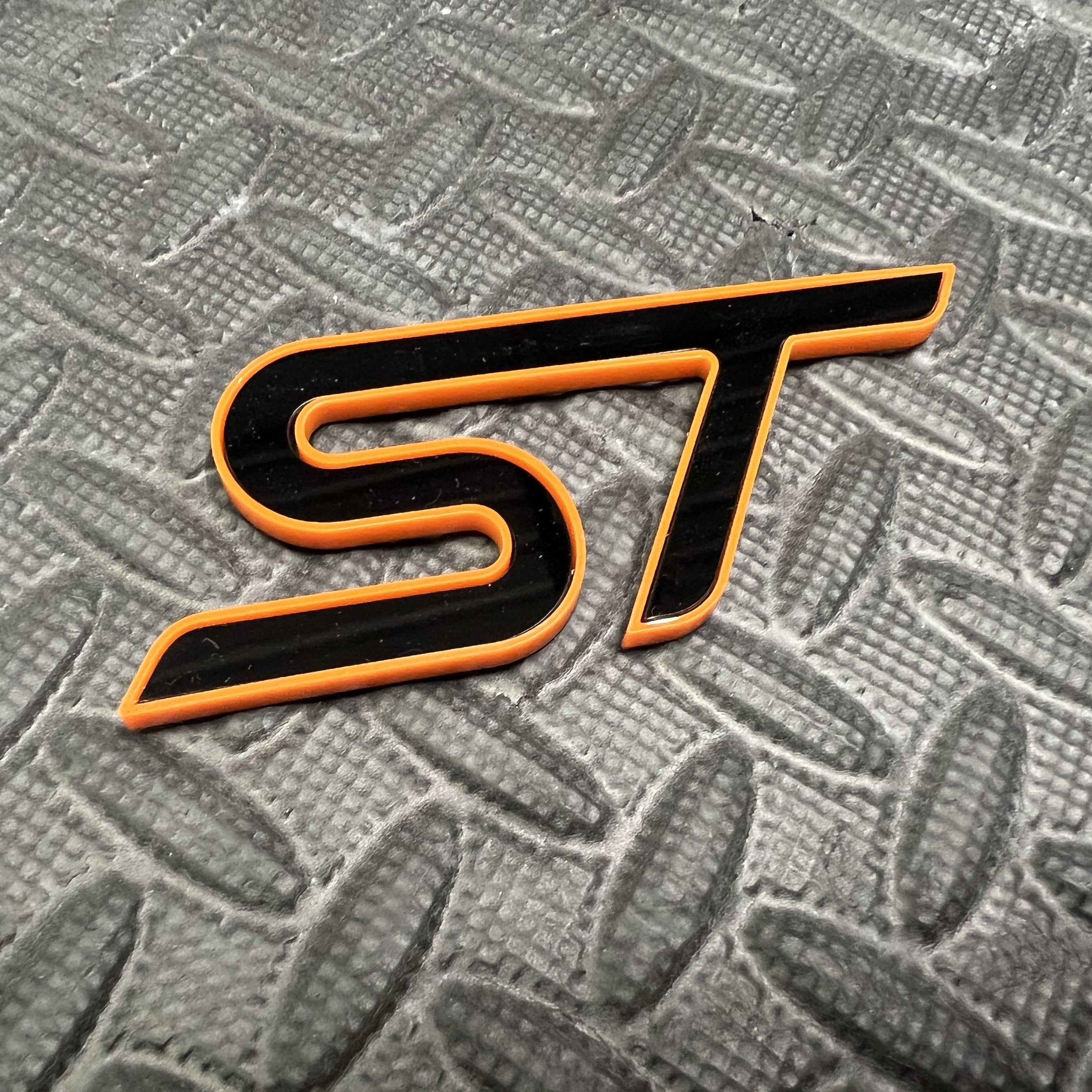 ST Badge Plate Sticker