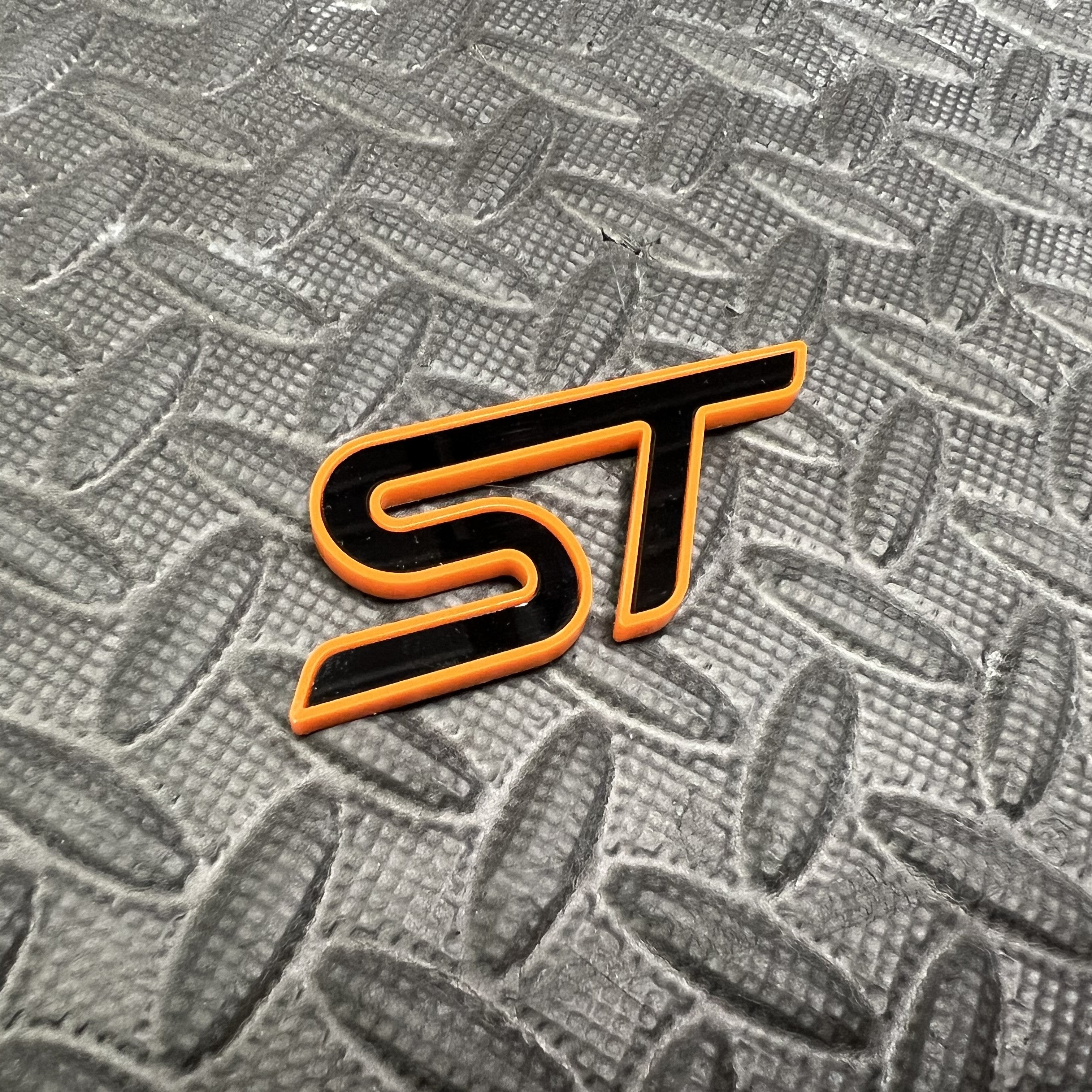 ST Badge Plate Sticker