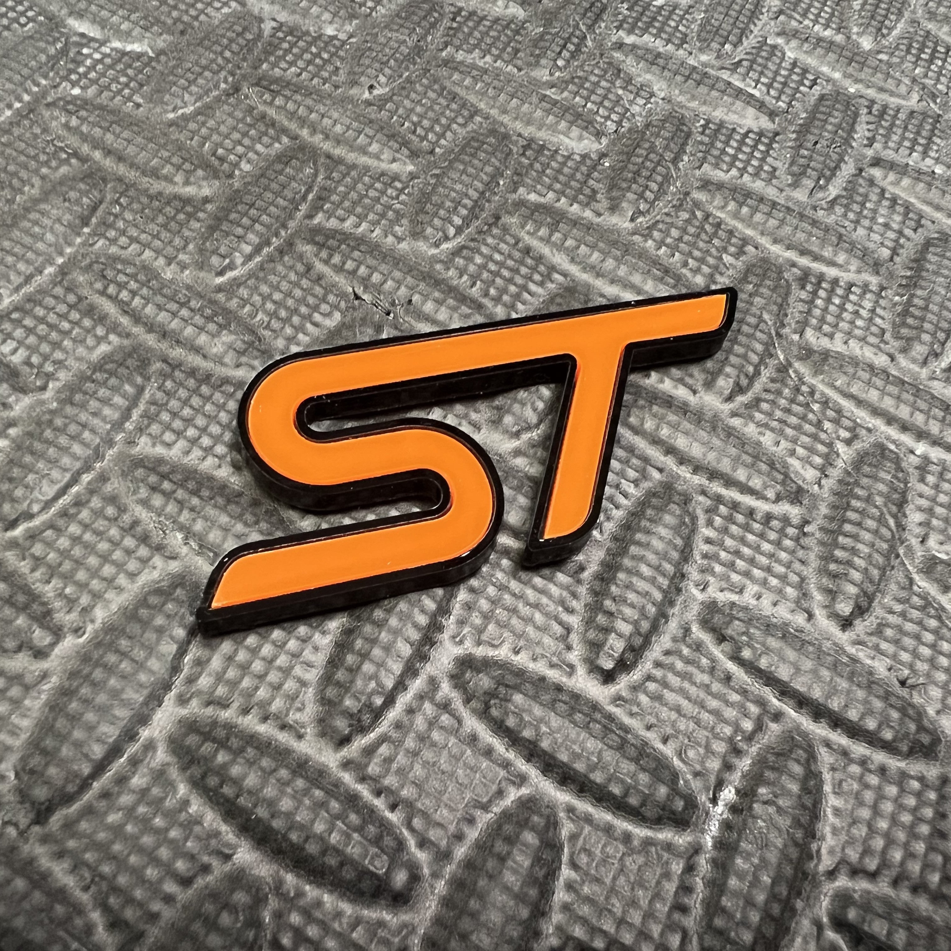 ST Badge Plate Sticker