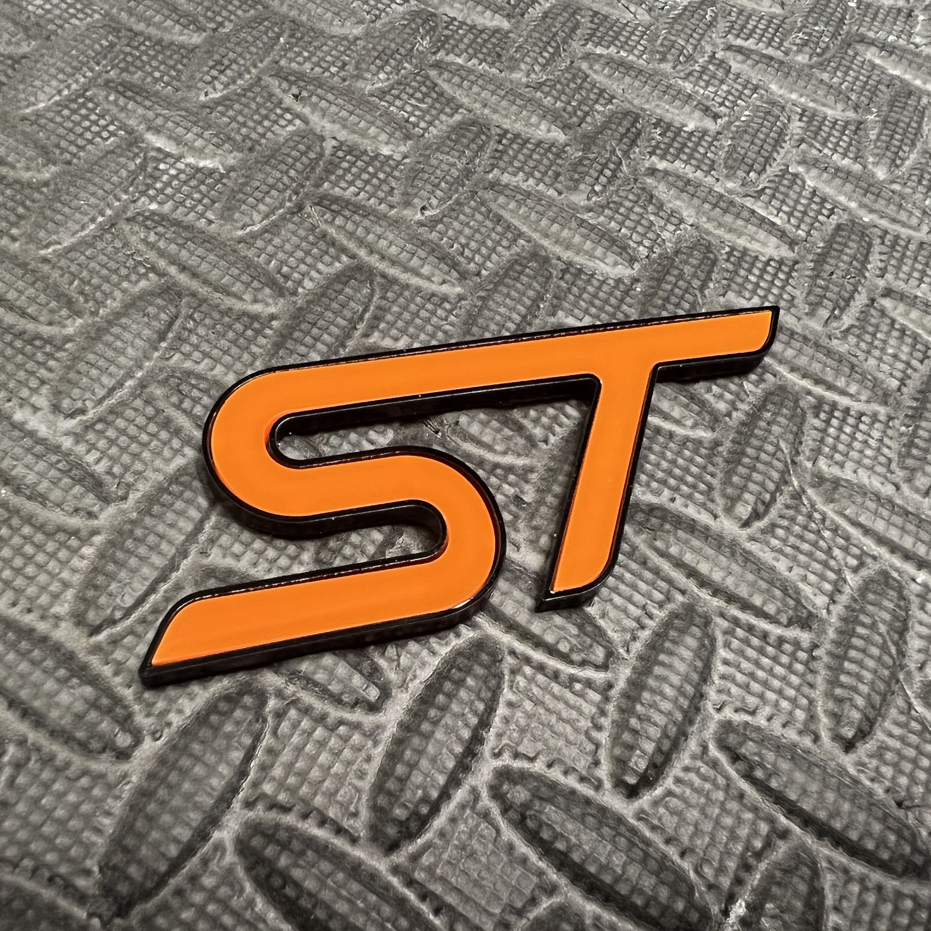 ST Badge Plate Sticker