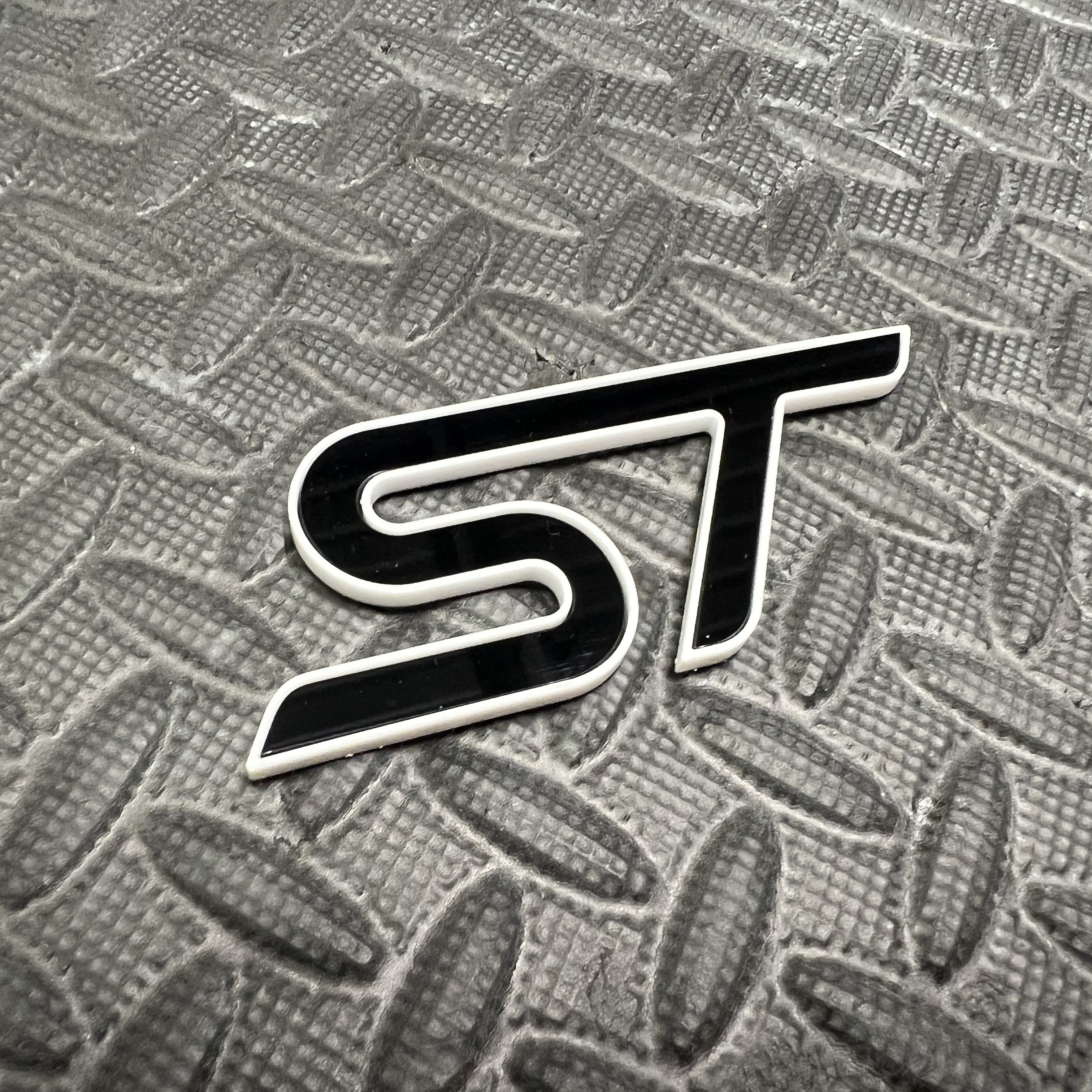 ST Badge Plate Sticker