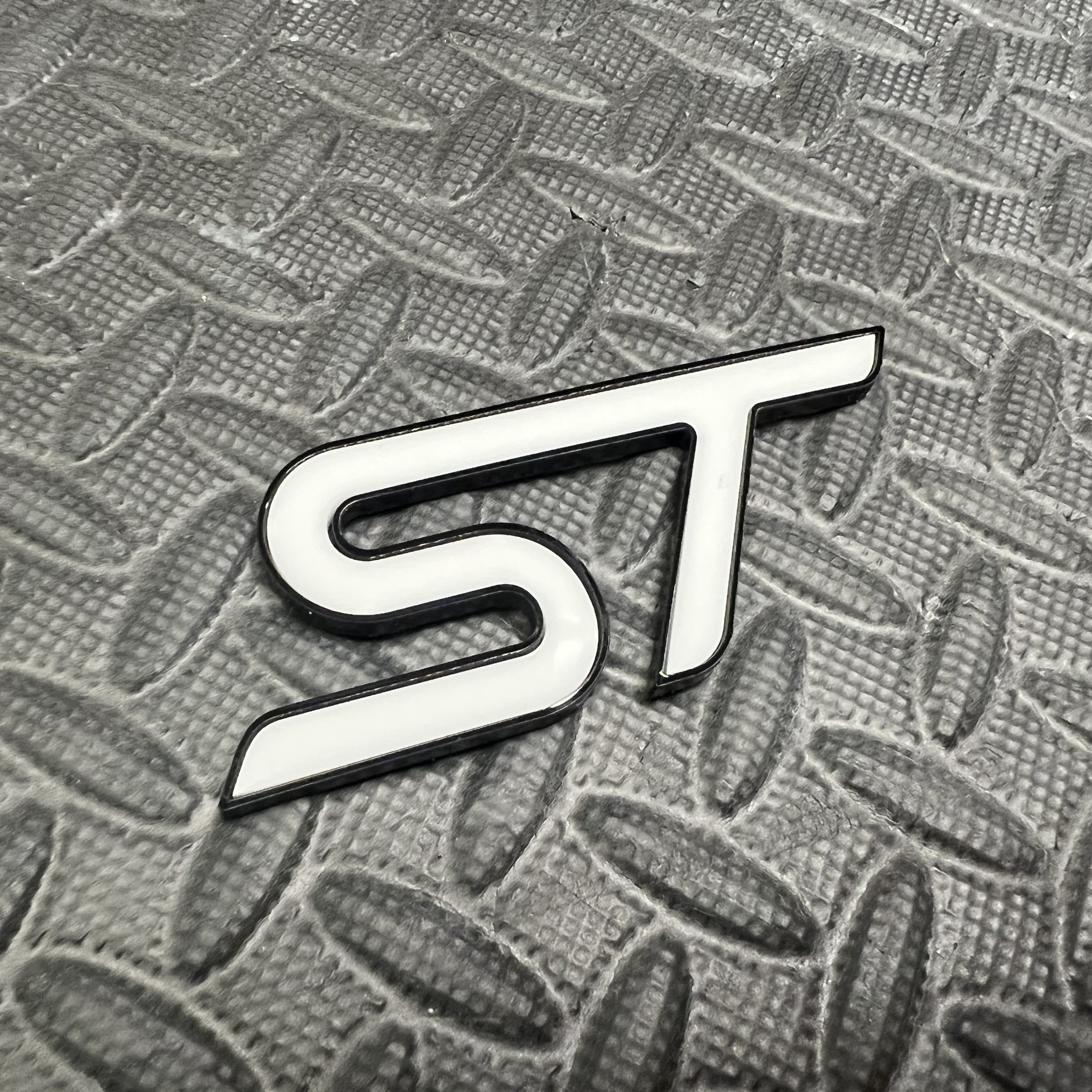 ST Badge Plate Sticker