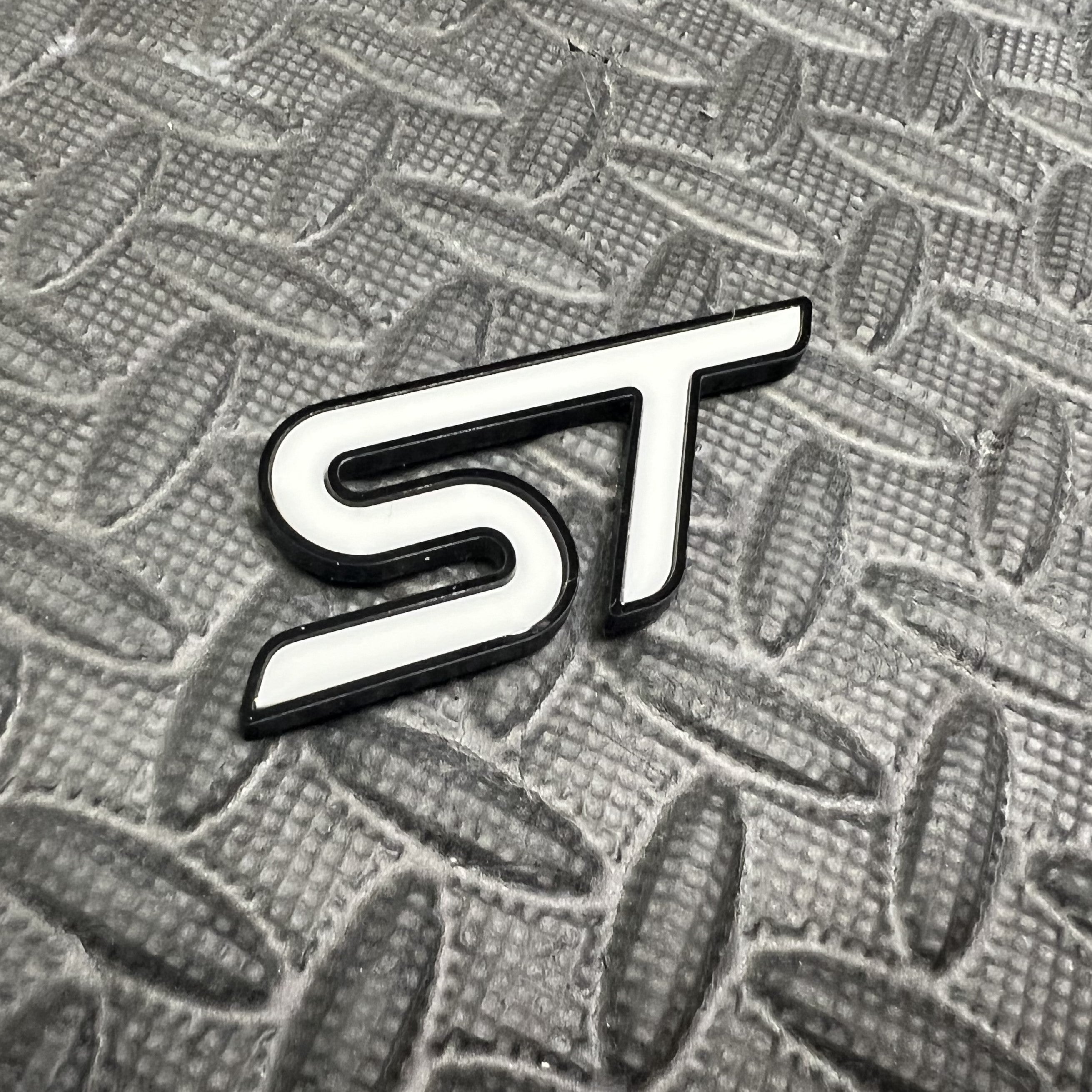 ST Badge Plate Sticker