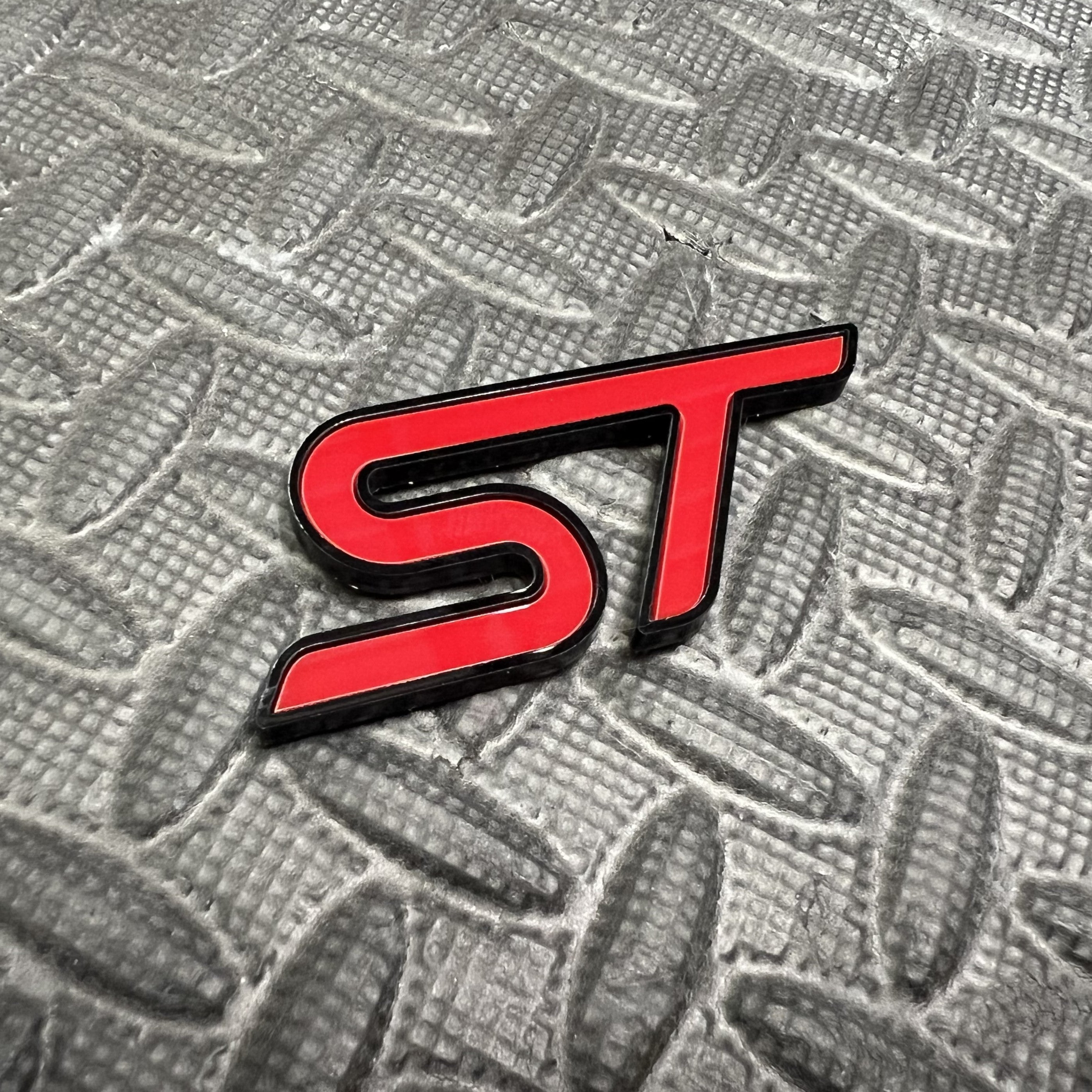 ST Badge Plate Sticker