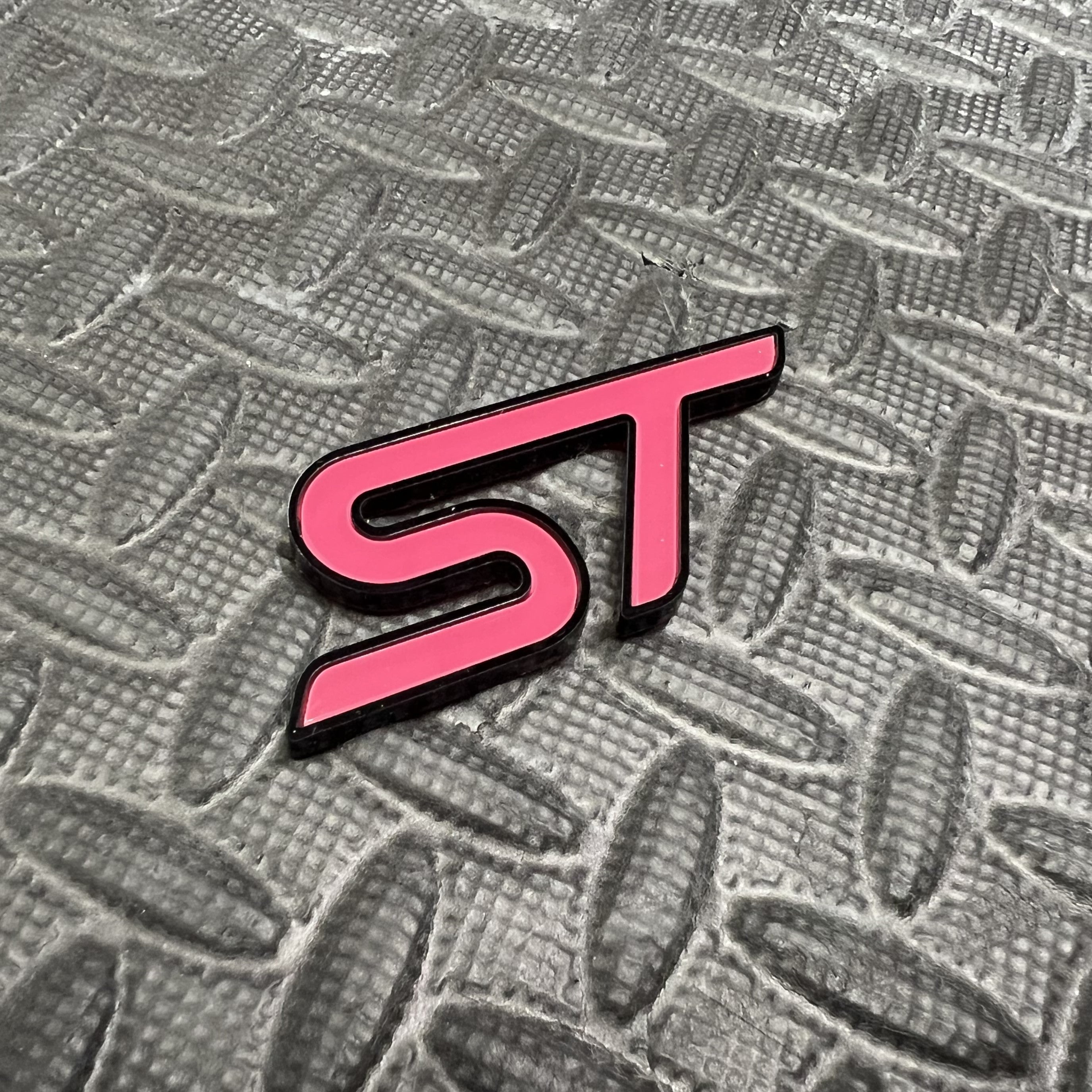 ST Badge Plate Sticker