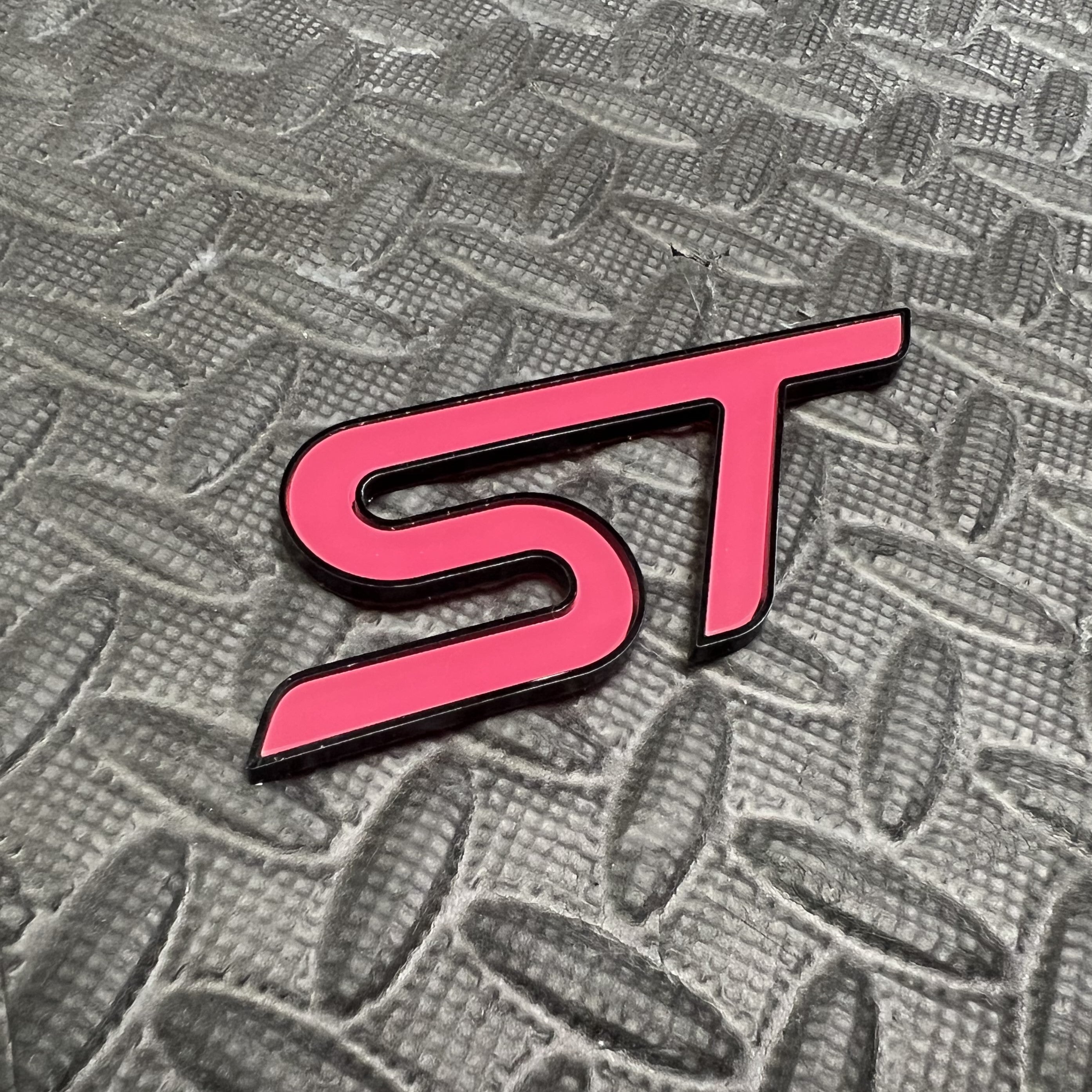 ST Badge Plate Sticker