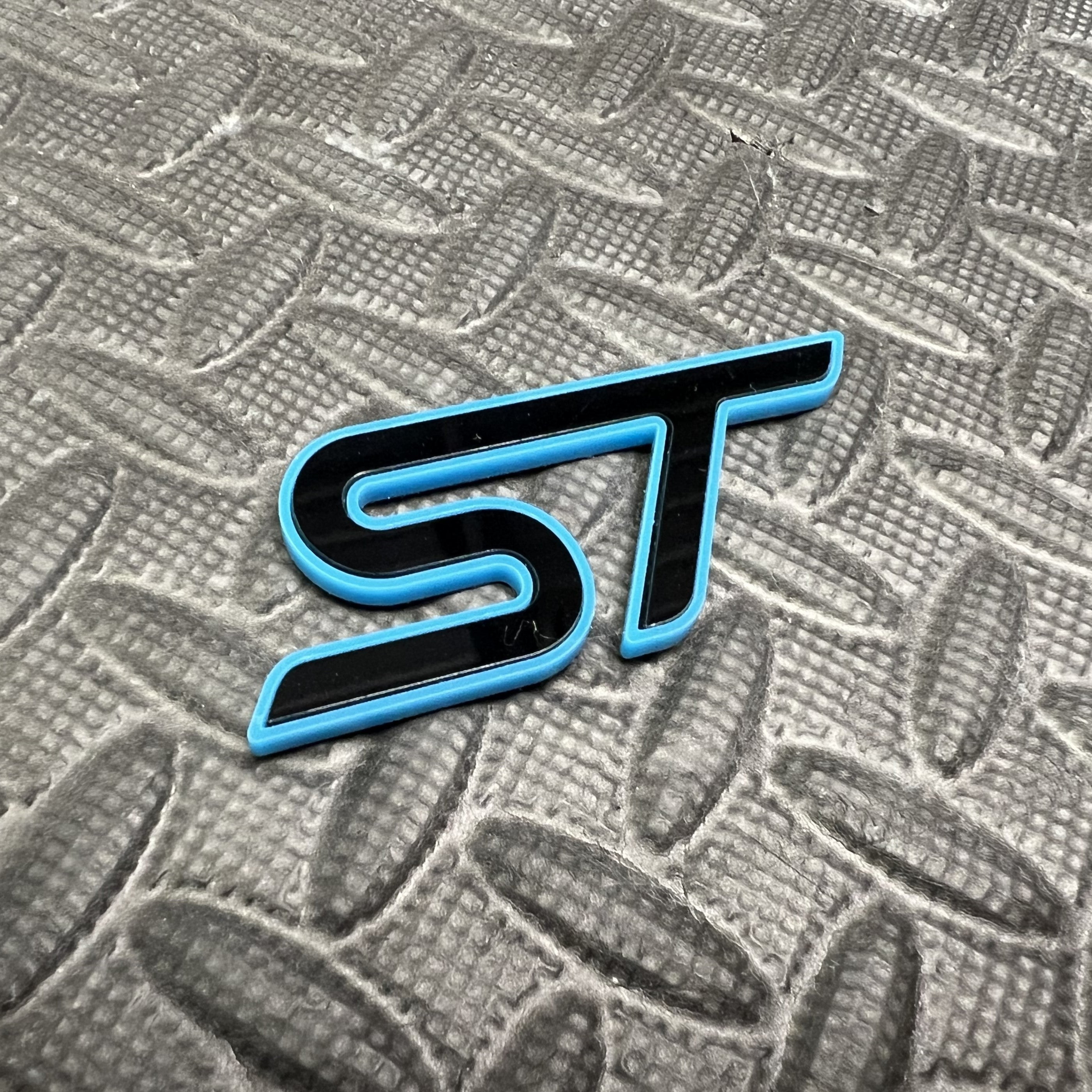ST Badge Plate Sticker