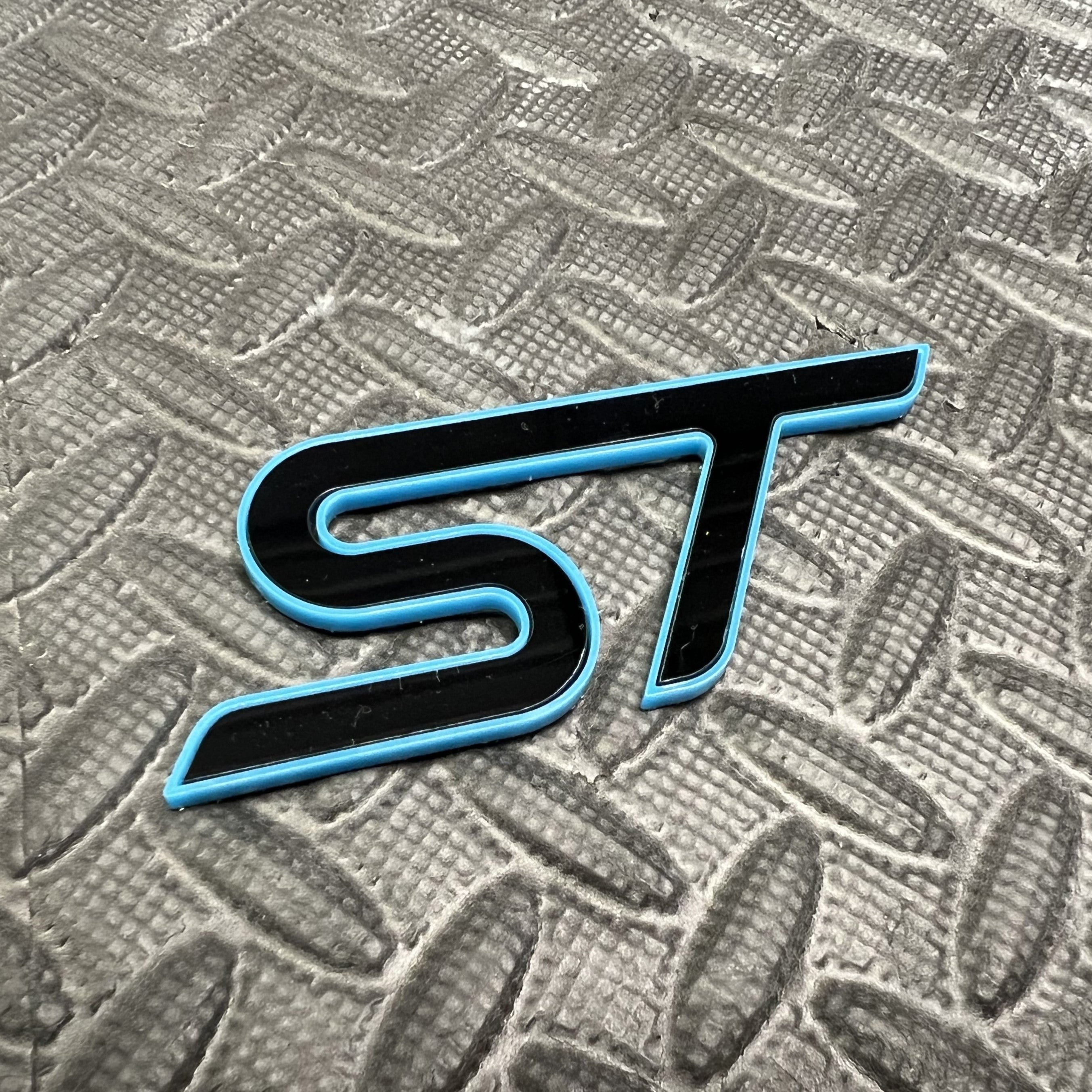 ST Badge Plate Sticker