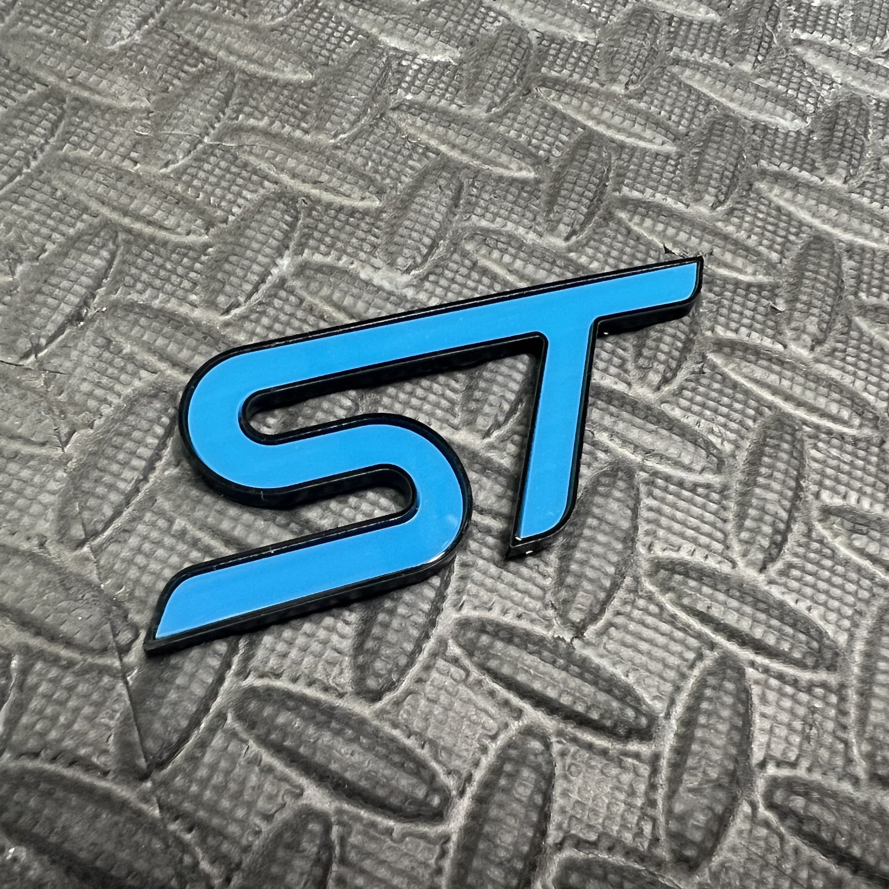 ST Badge Plate Sticker