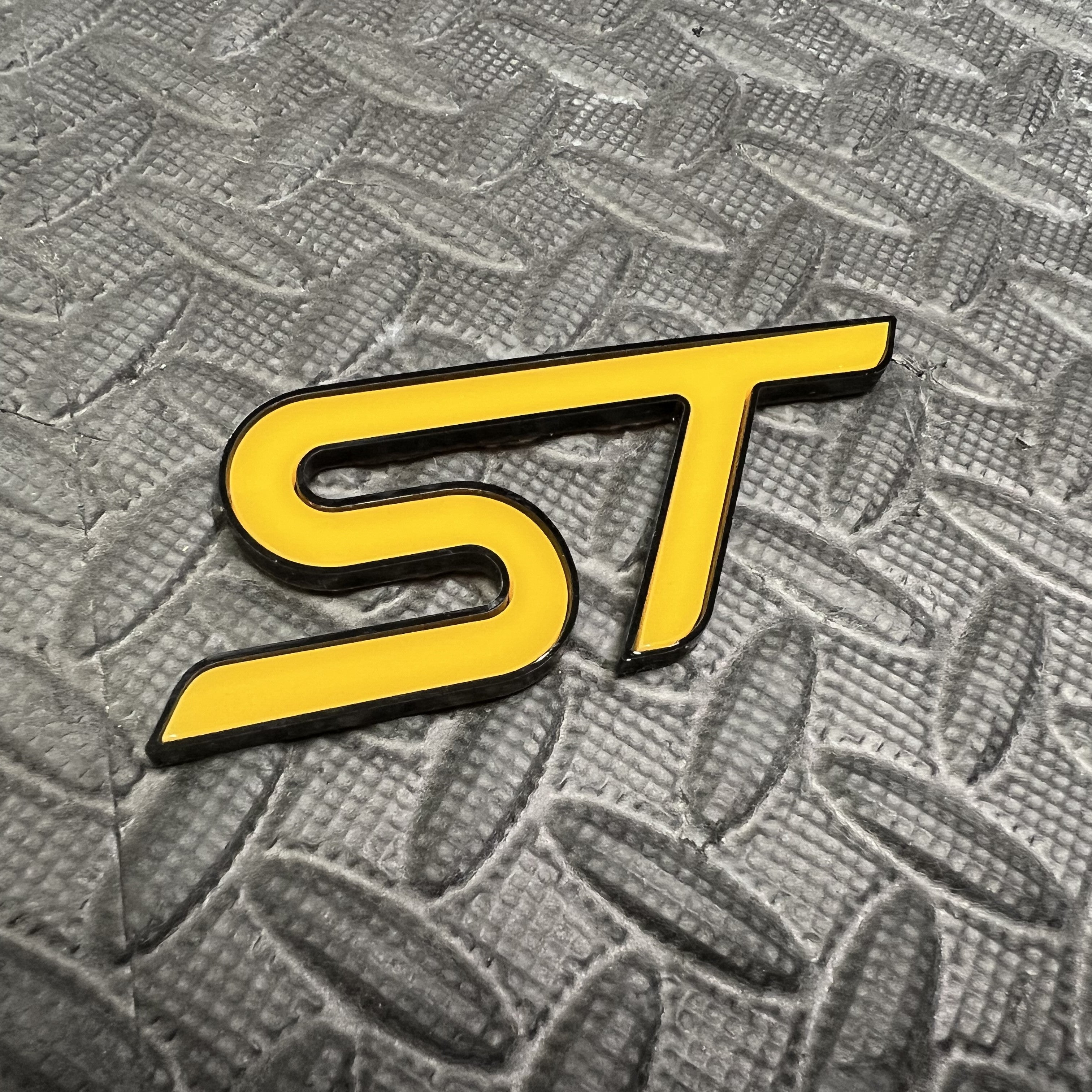 ST Badge Plate Sticker