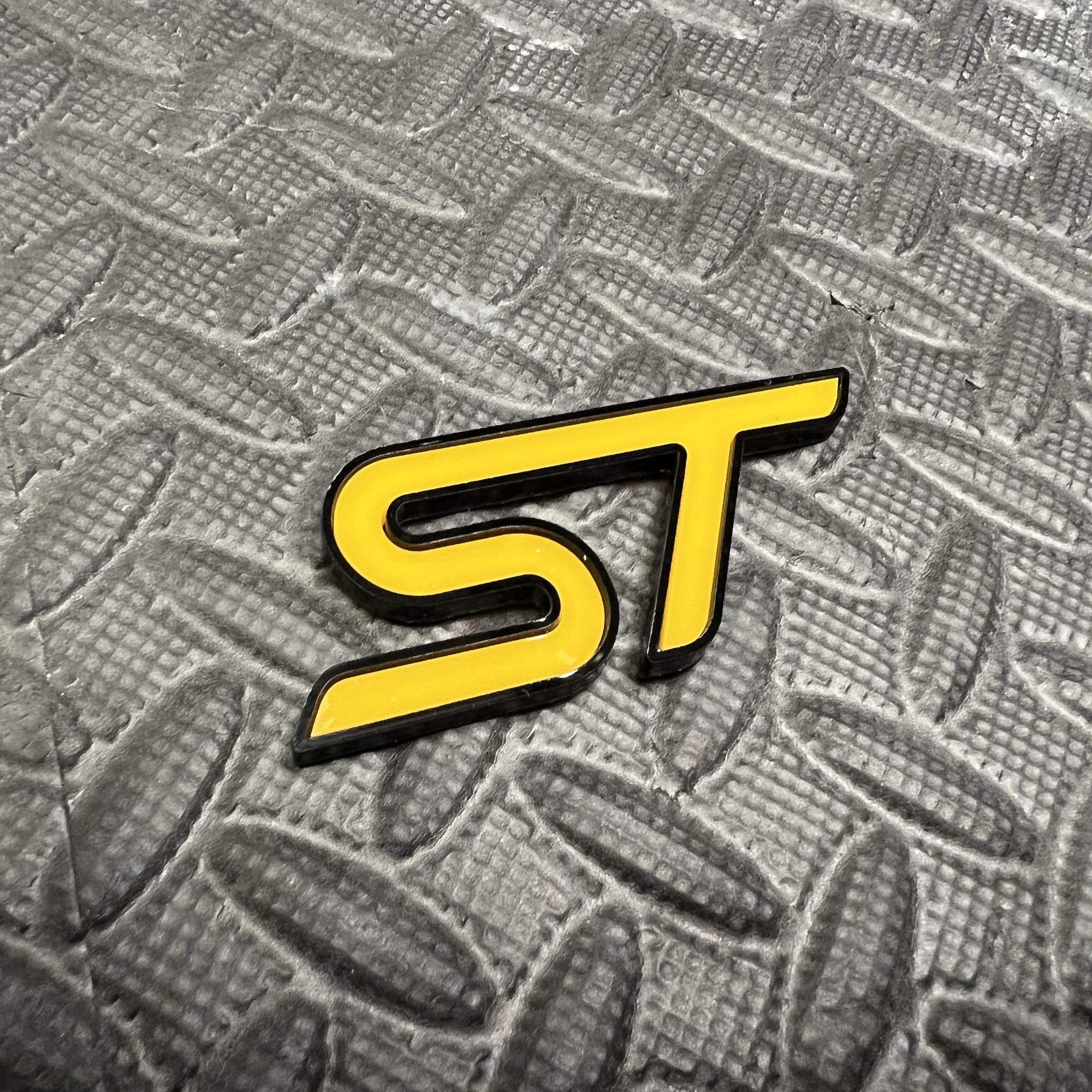ST Badge Plate Sticker