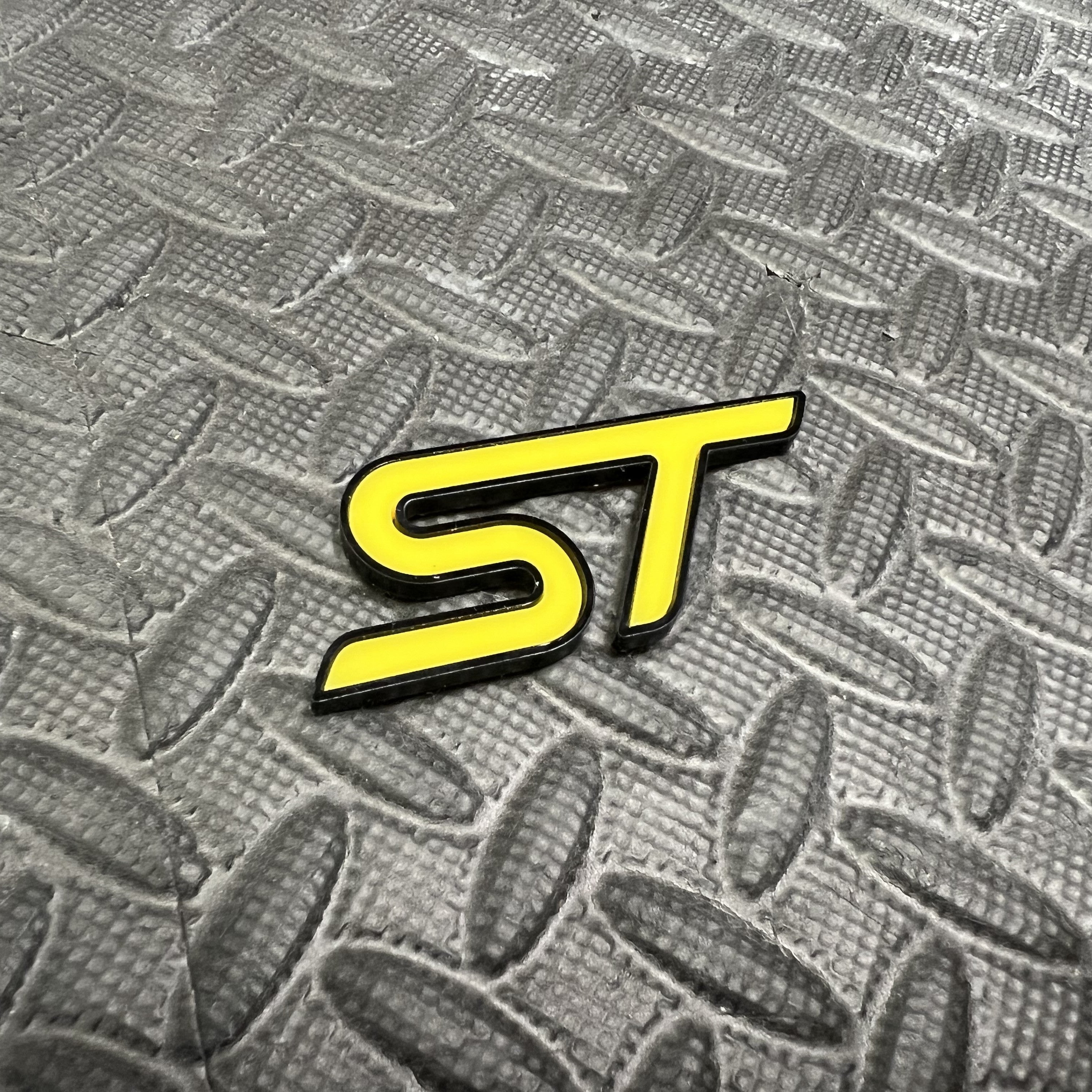 ST Badge Plate Sticker