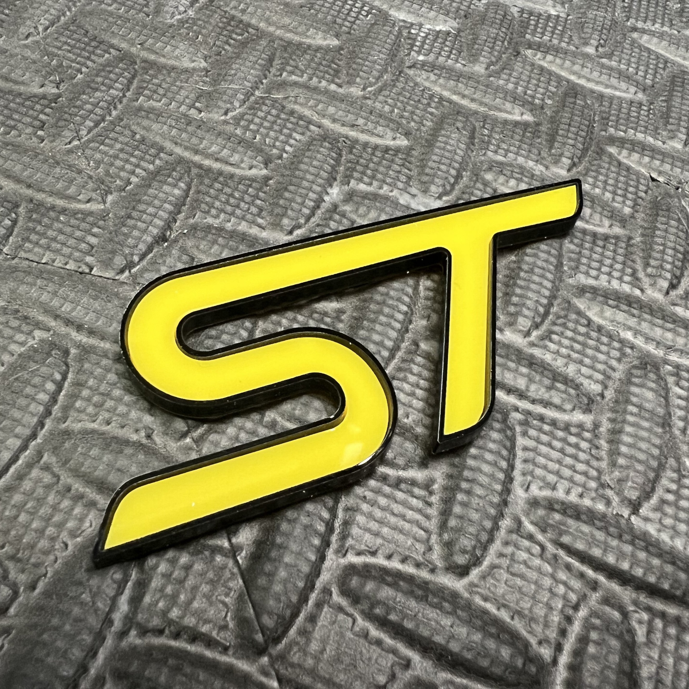 ST Badge Plate Sticker