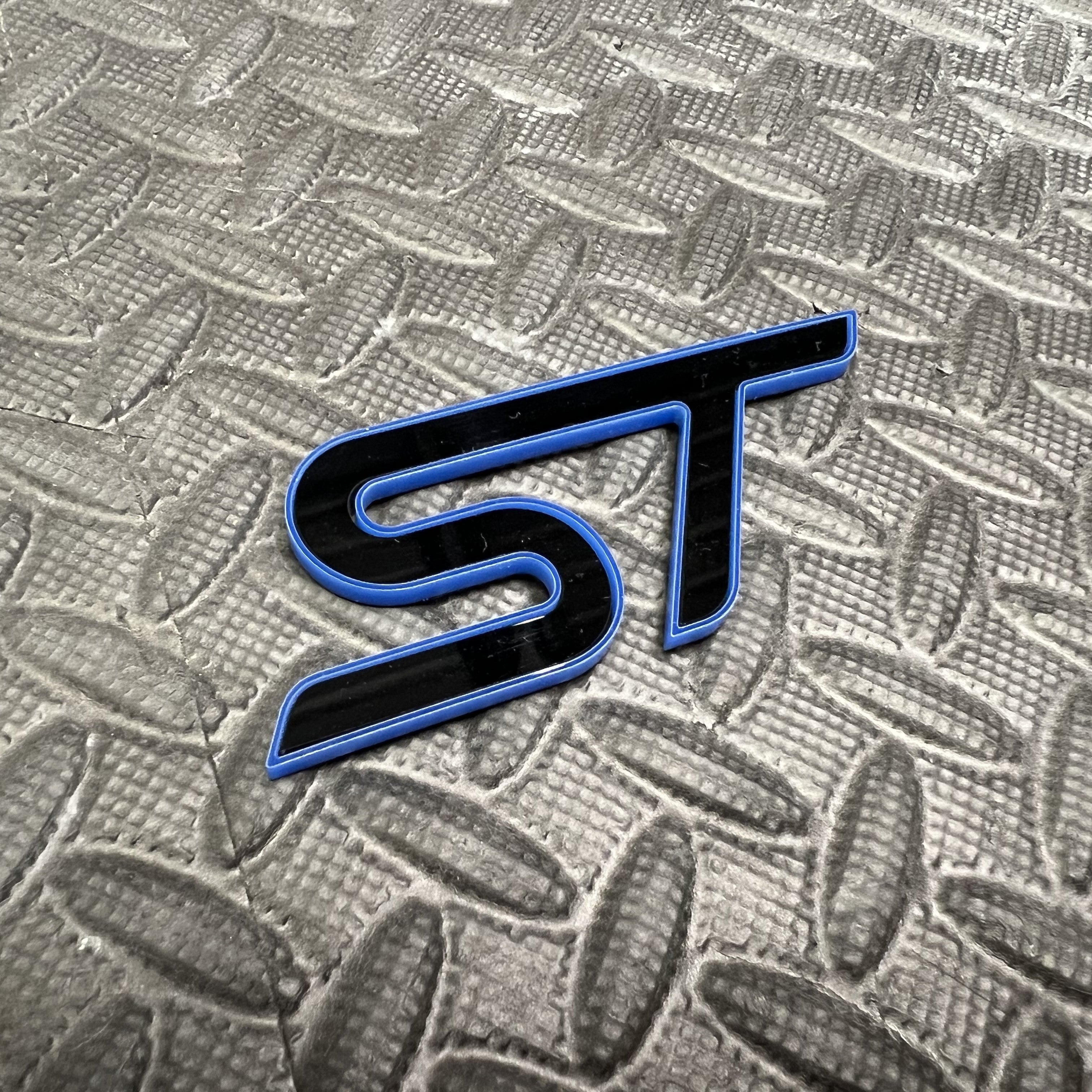 ST Badge Plate Sticker