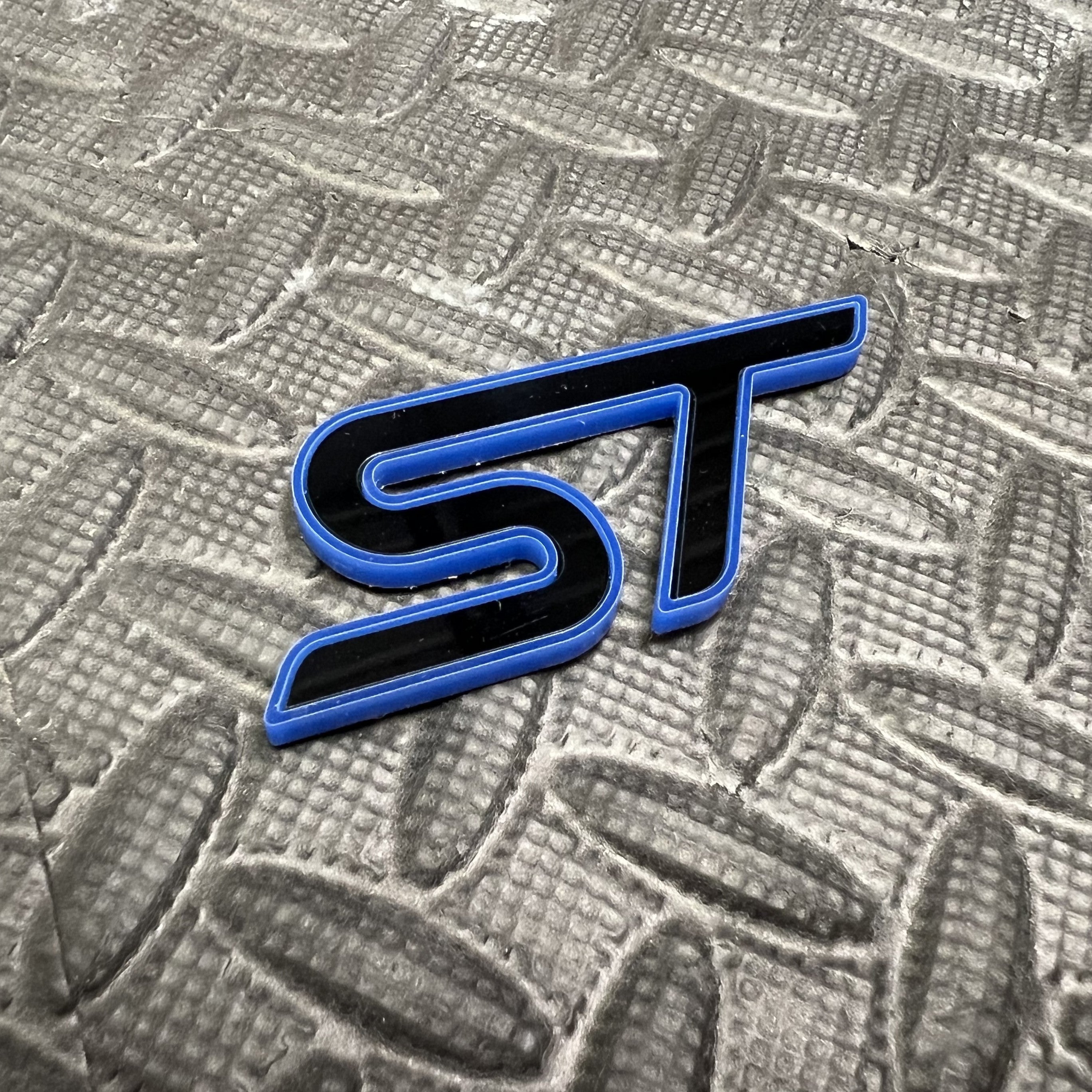 ST Badge Plate Sticker