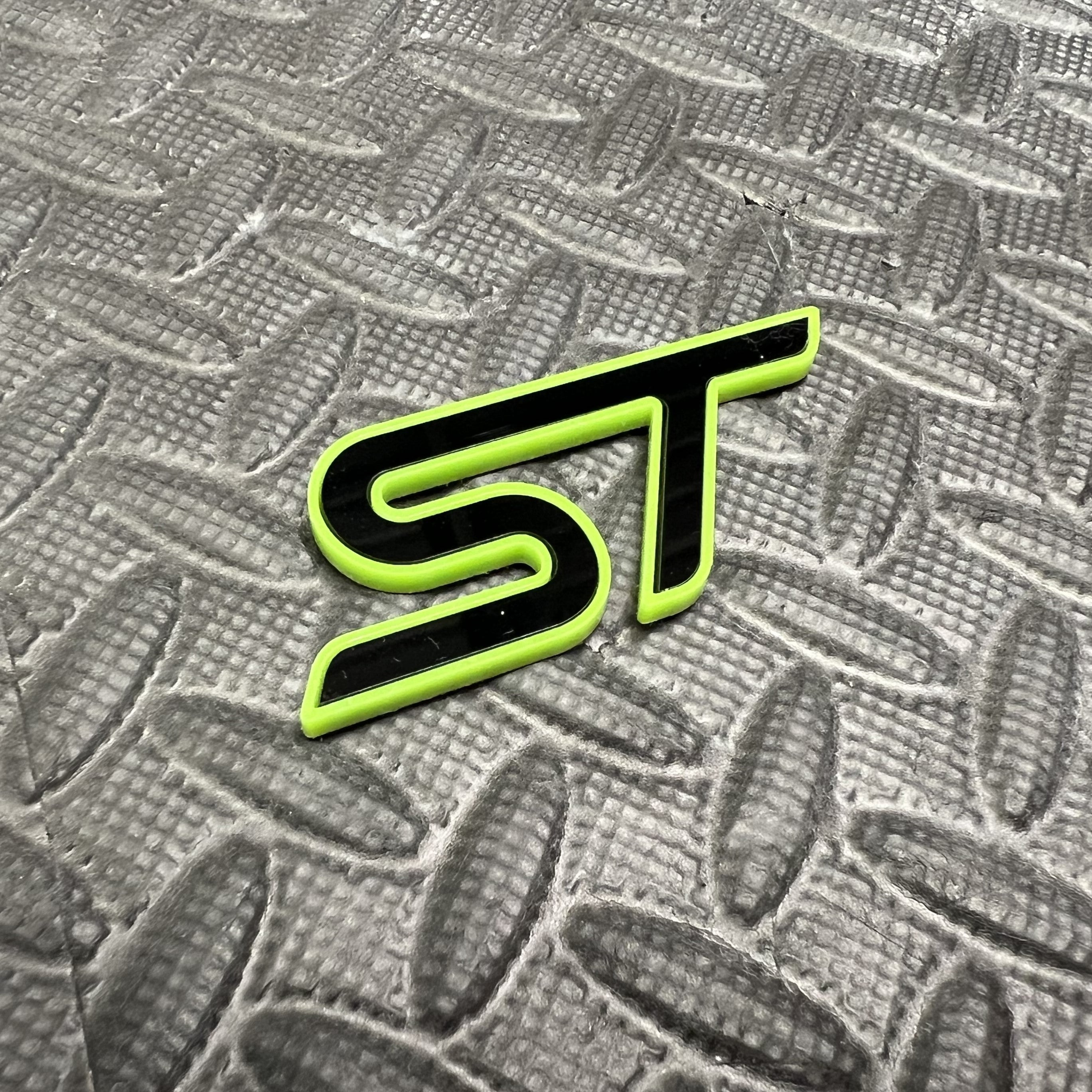 ST Badge Plate Sticker