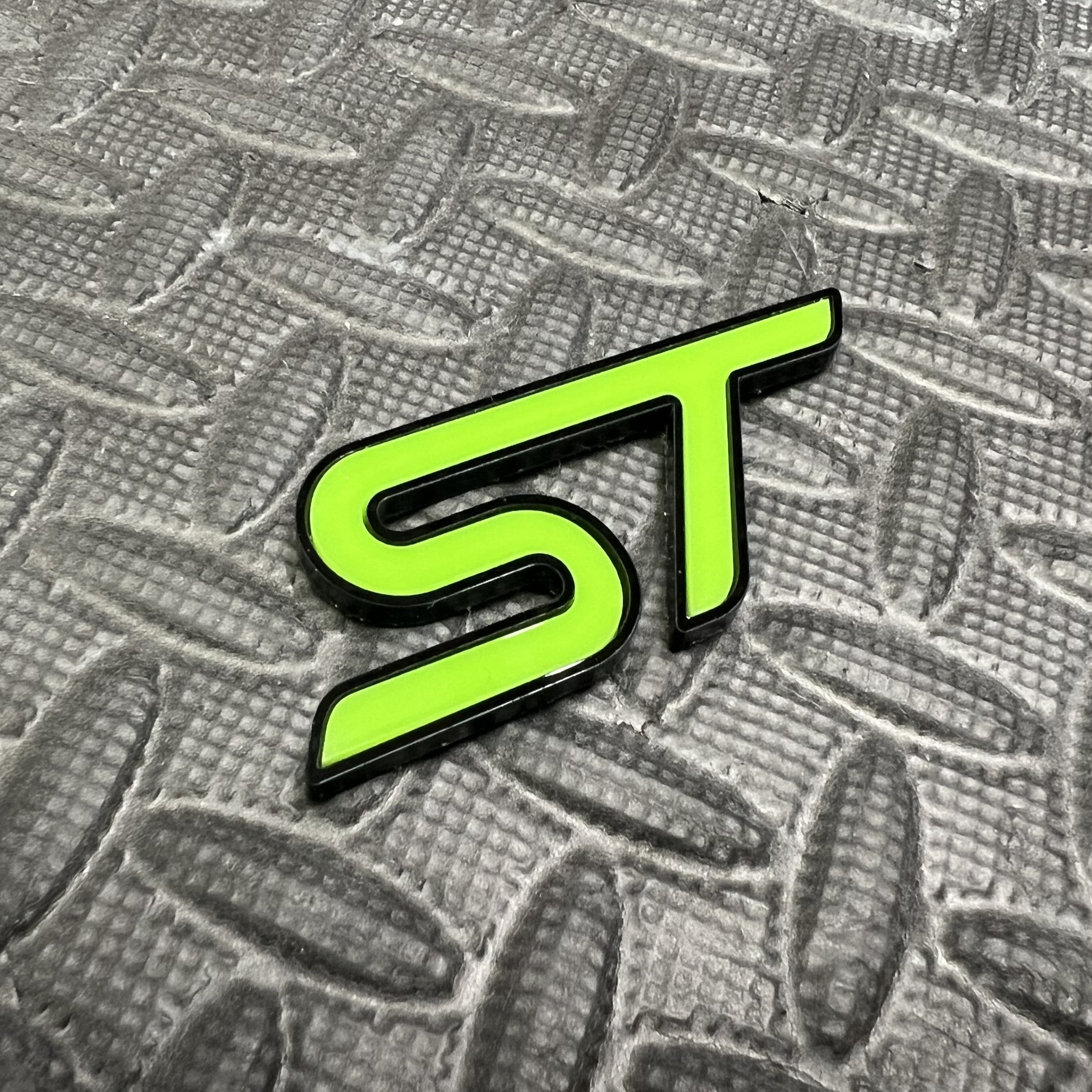 ST Badge Plate Sticker