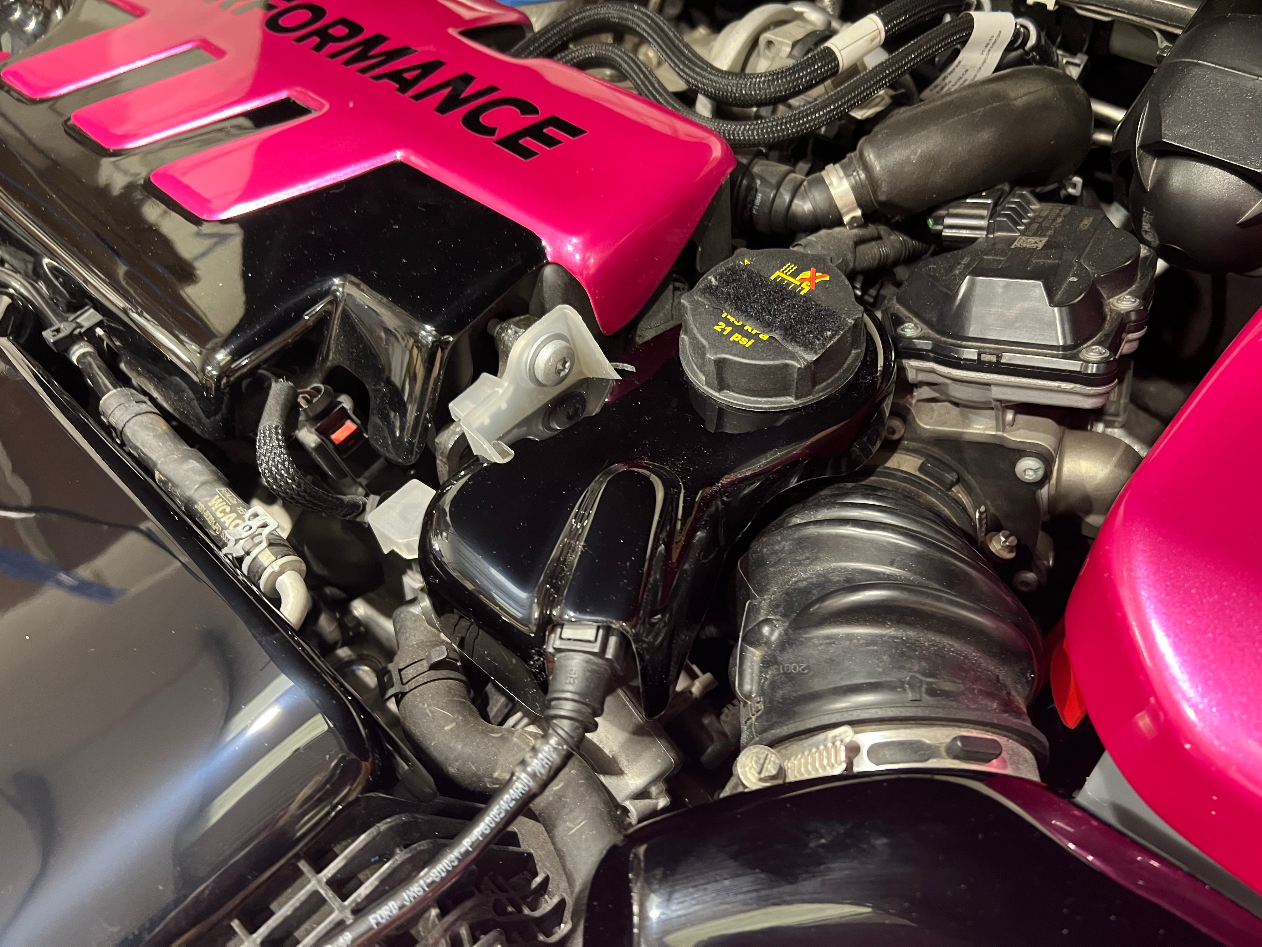 Proform Ladekühler-Flaschenabdeckung – Mk4 Ford Focus ST Diesel (Kunststoffoberflächen)