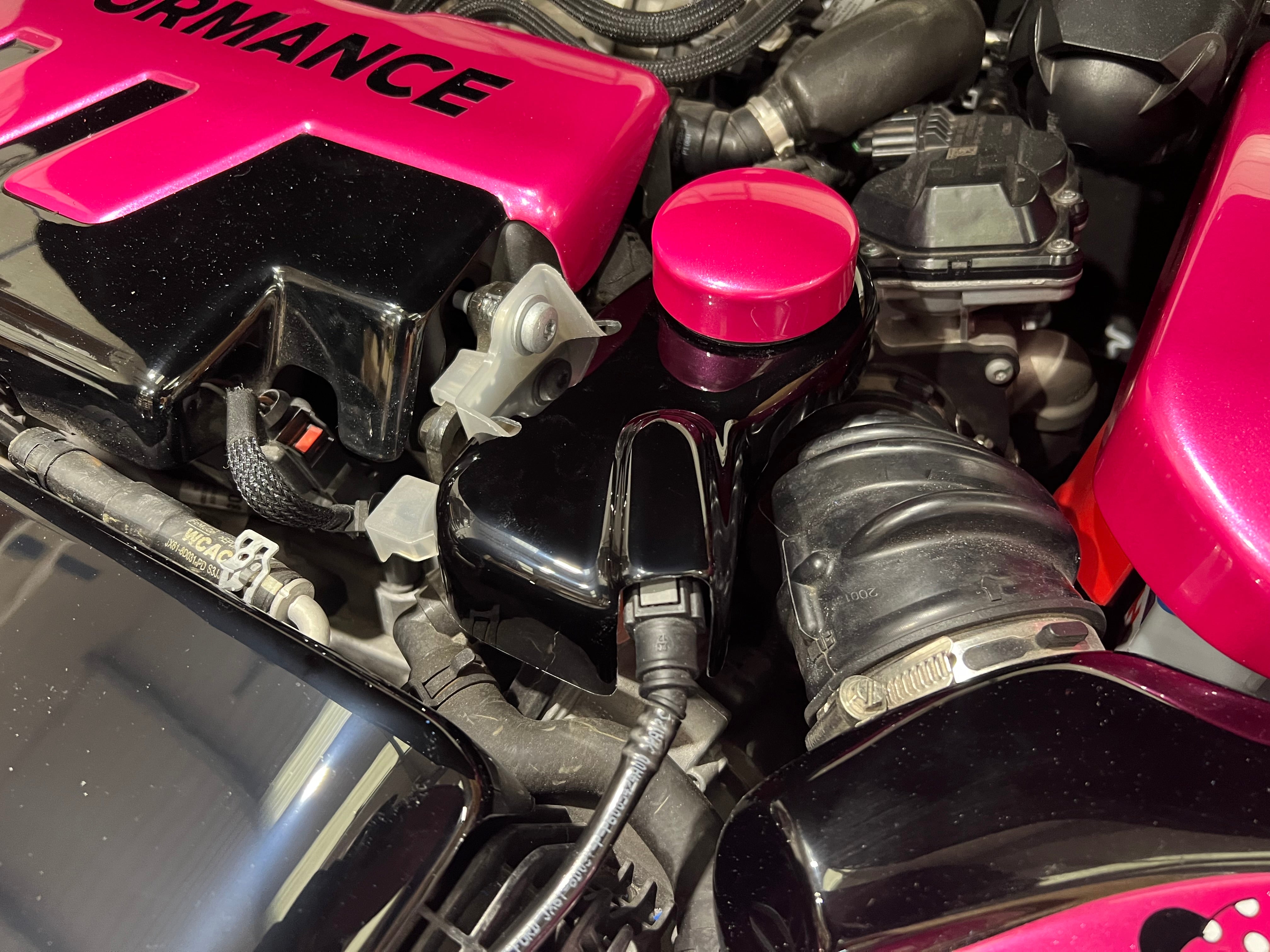 Proform Ladekühler-Flaschenabdeckung – Mk4 Ford Focus ST Diesel (Kunststoffoberflächen)