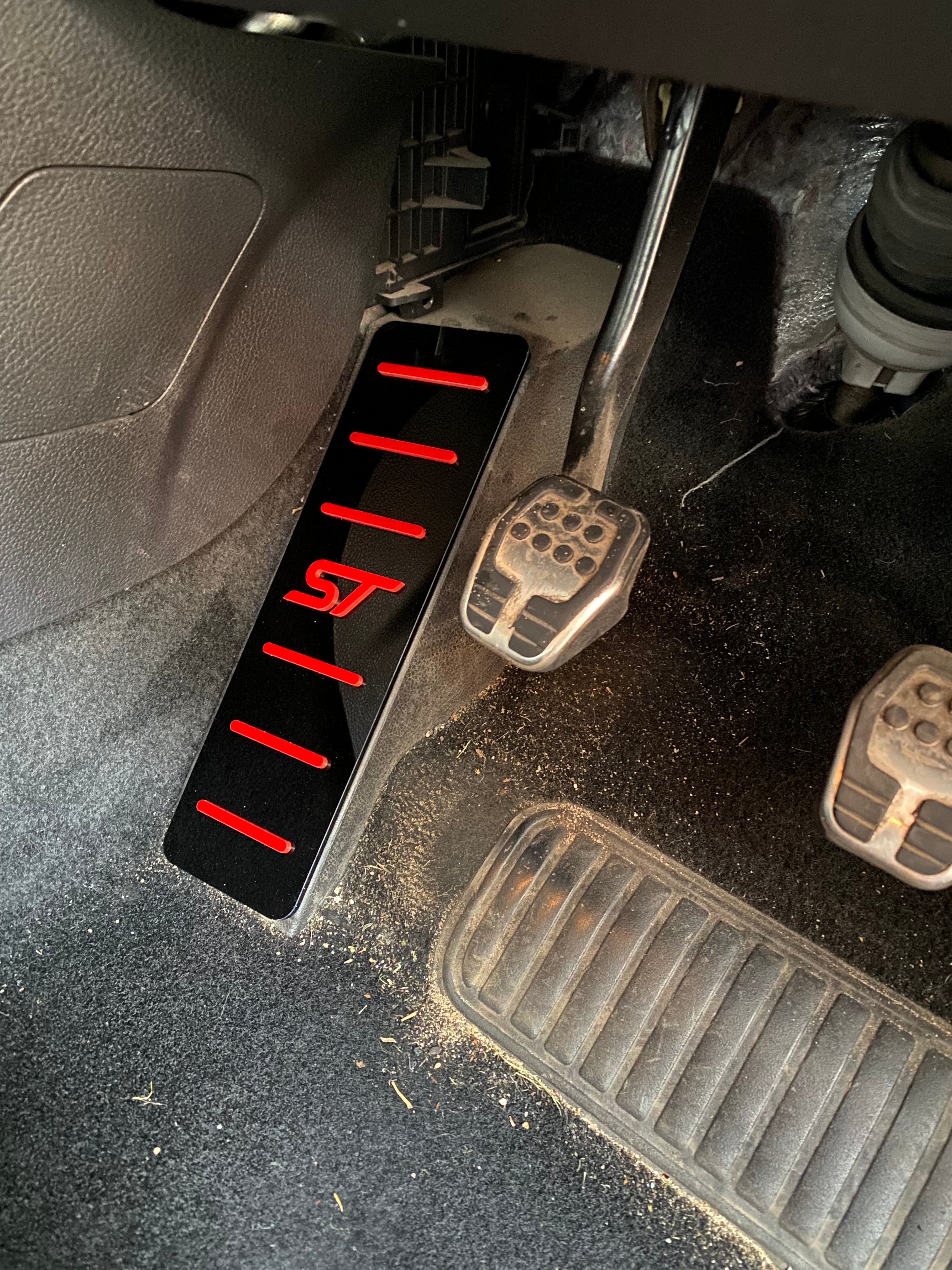 car foot rest plates ST