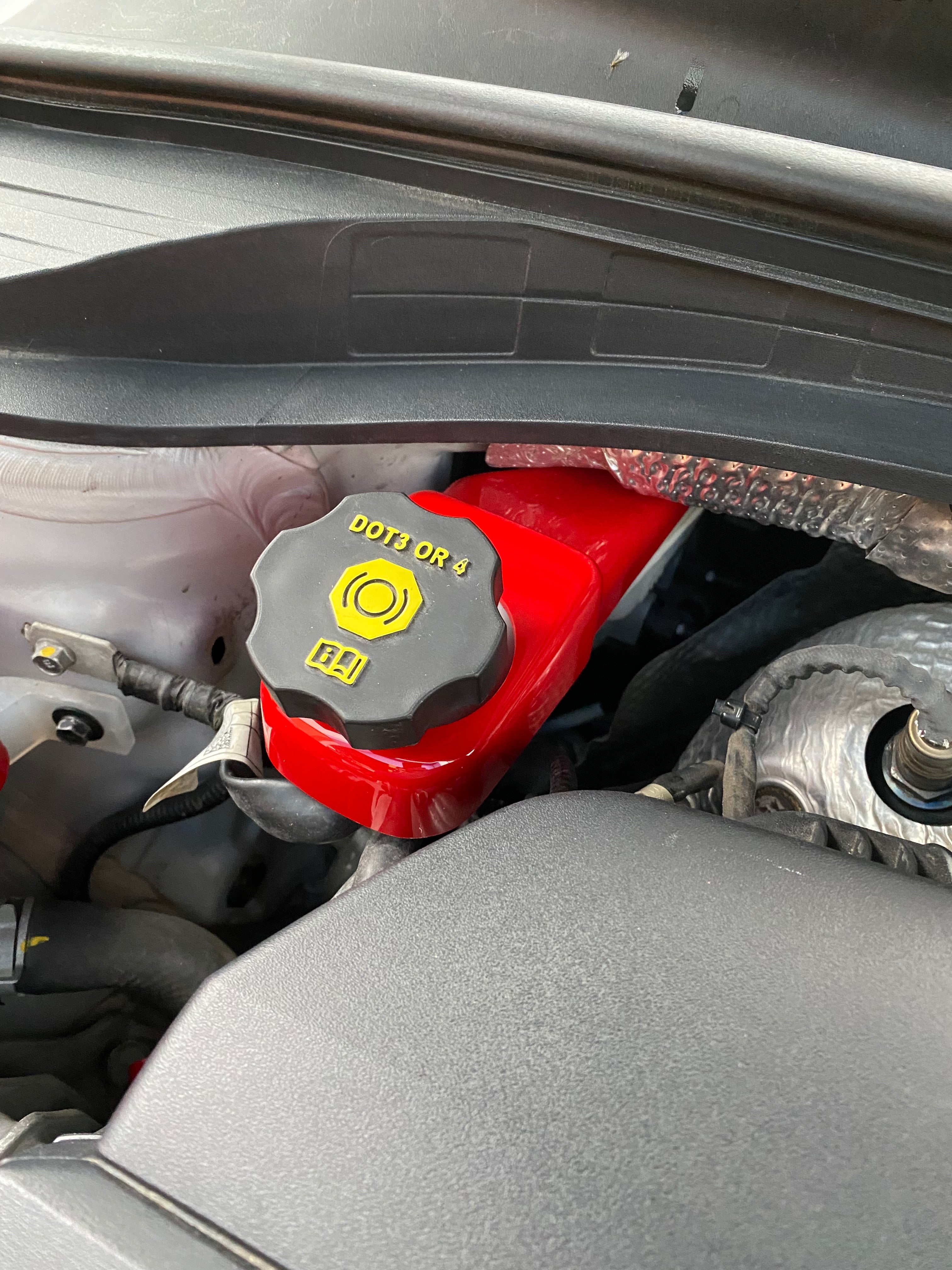 Proform Bremsflüssigkeitsbehälterdeckel – Hyundai i30 / Kona N (Kunststoffoberflächen)