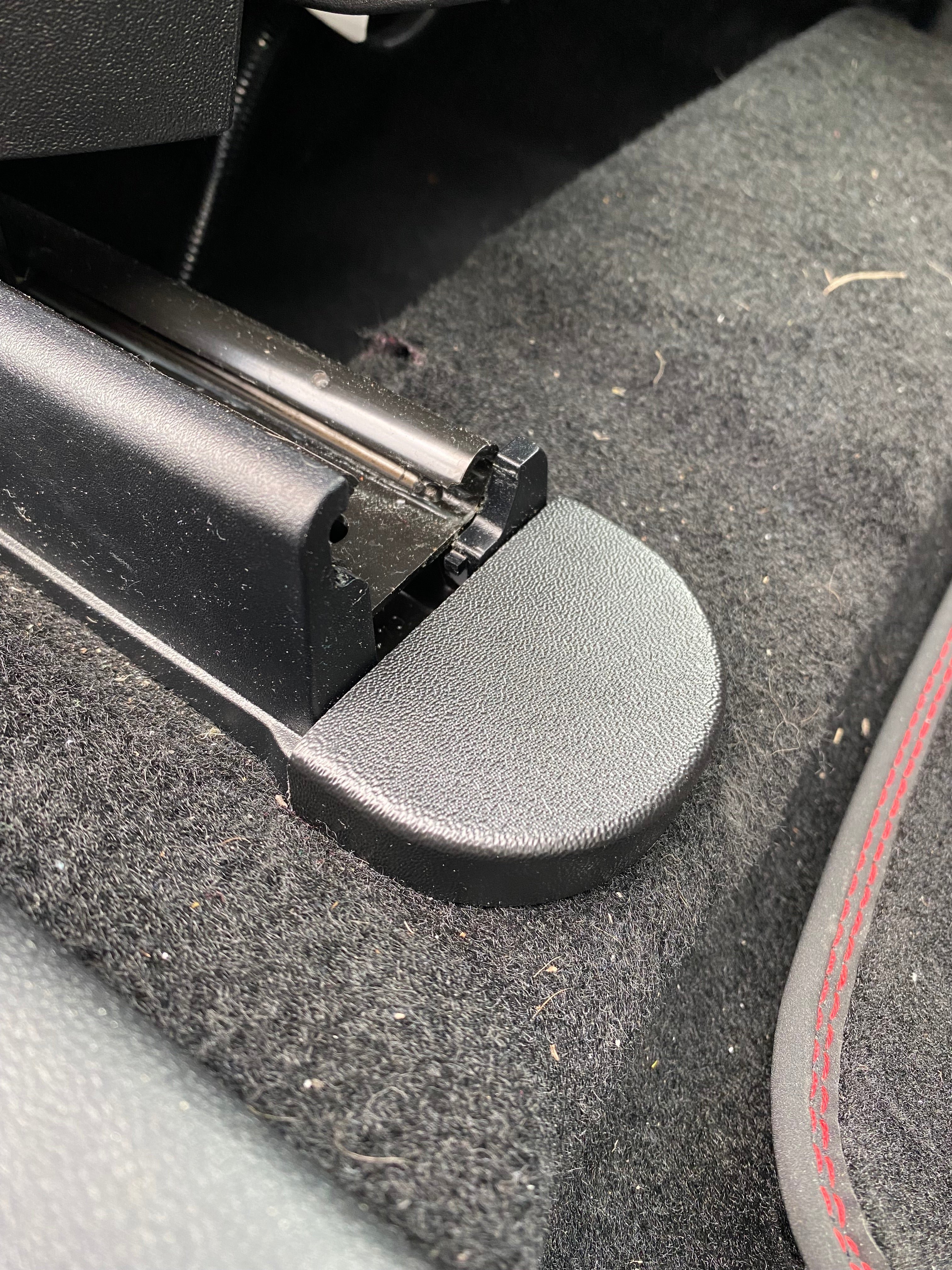 Seat Rail End Covers - Mk8/8.5 Fiesta