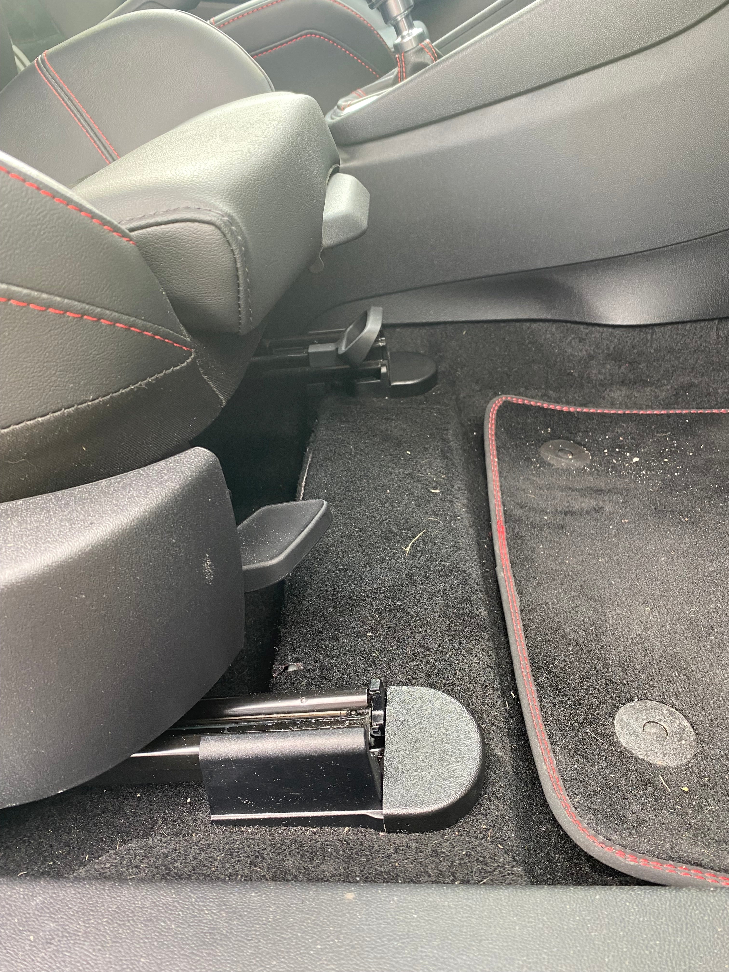 Seat Rail End Covers - Mk8/8.5 Fiesta