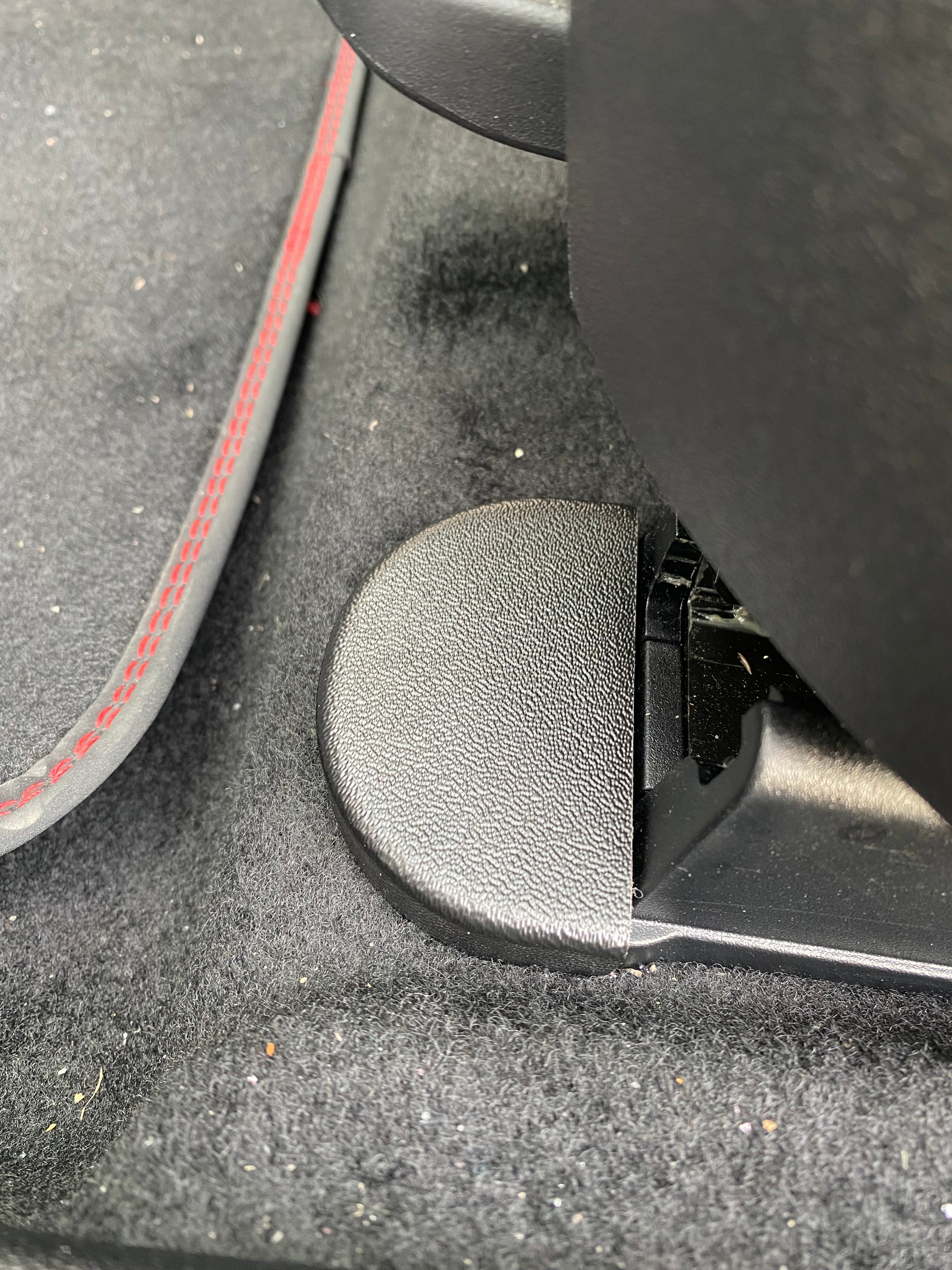 Seat Rail End Covers - Mk8/8.5 Fiesta