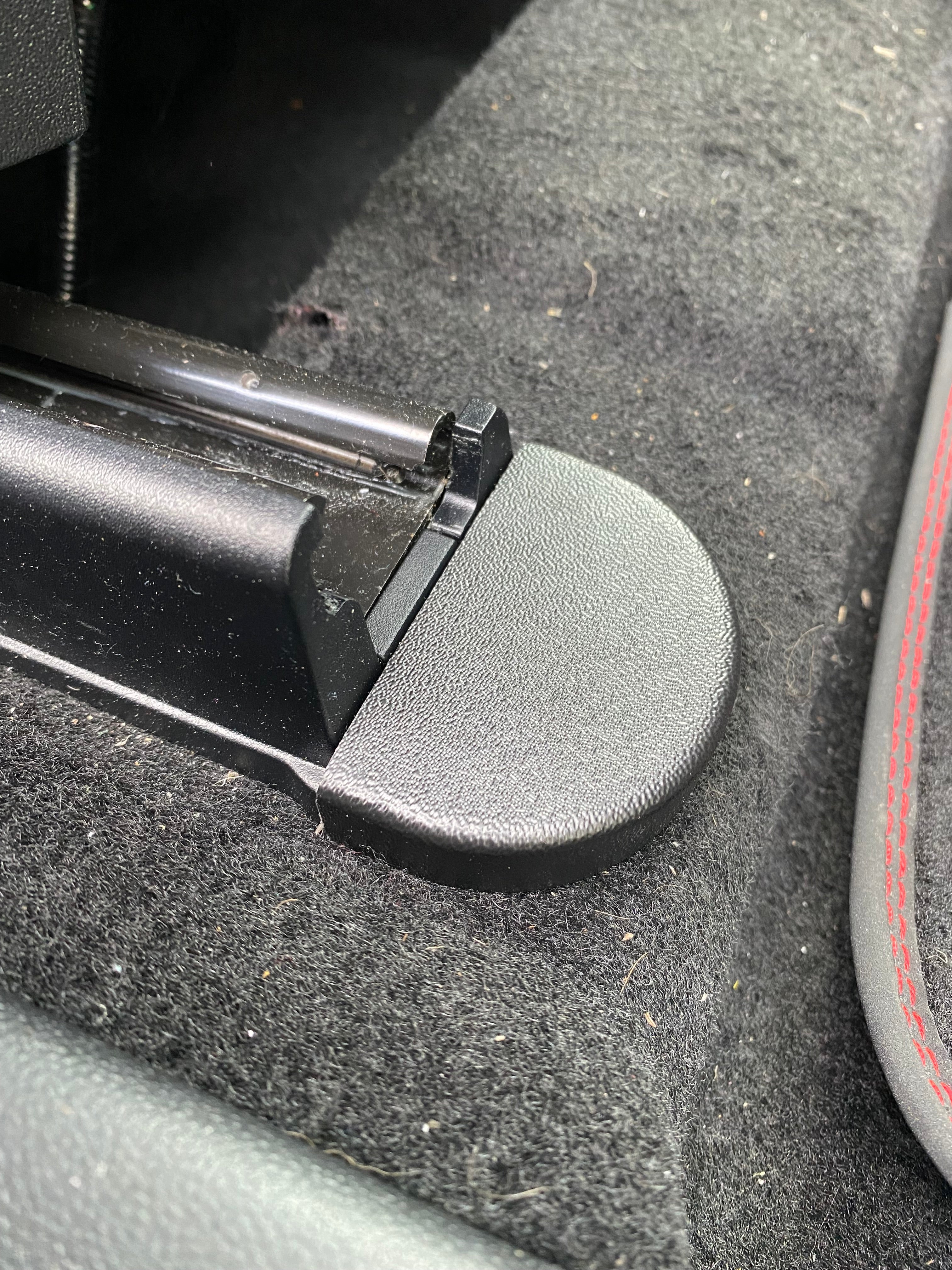 Seat Rail End Covers - Mk8/8.5 Fiesta