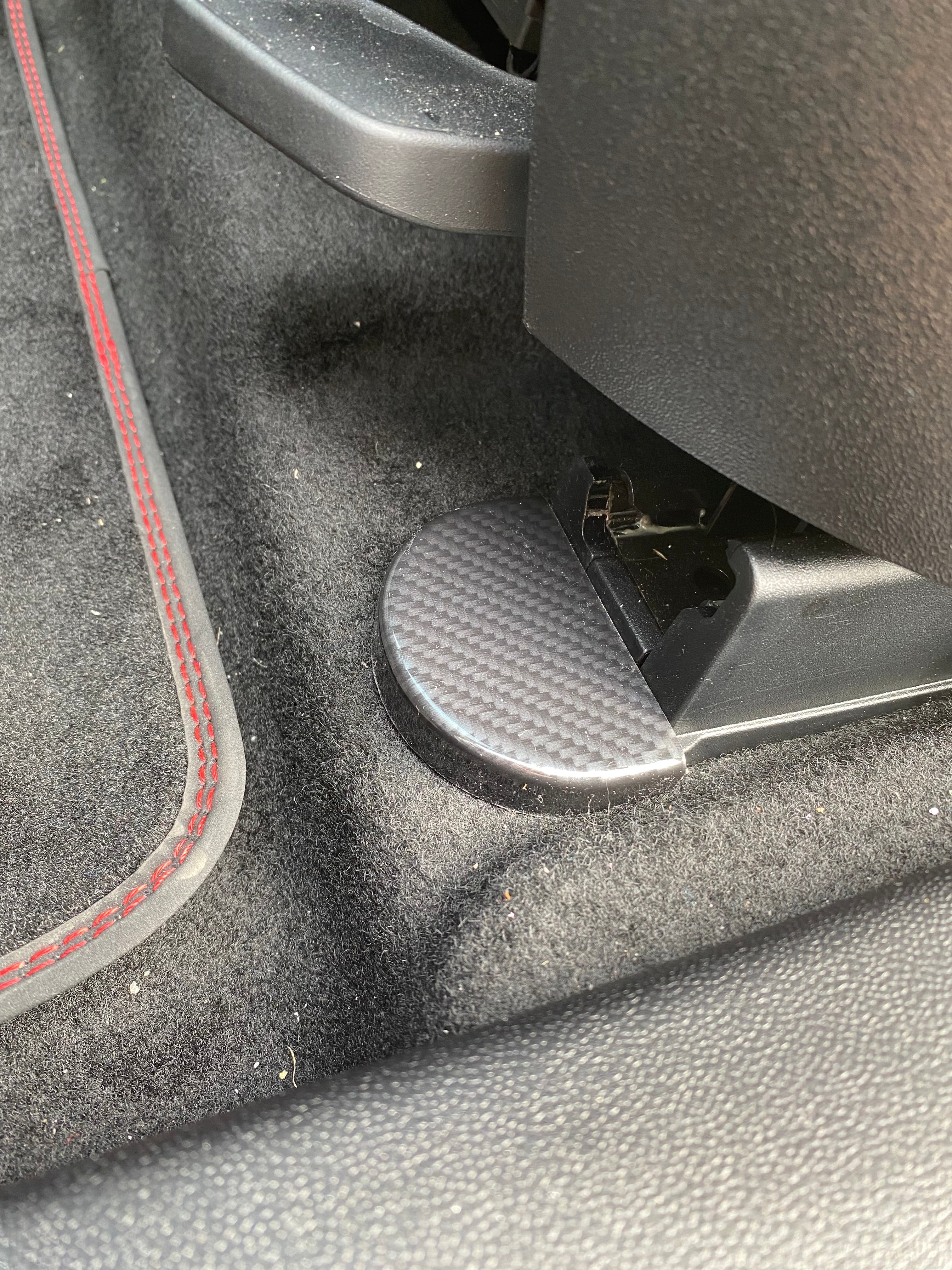 Seat Rail End Covers - Mk8/8.5 Fiesta