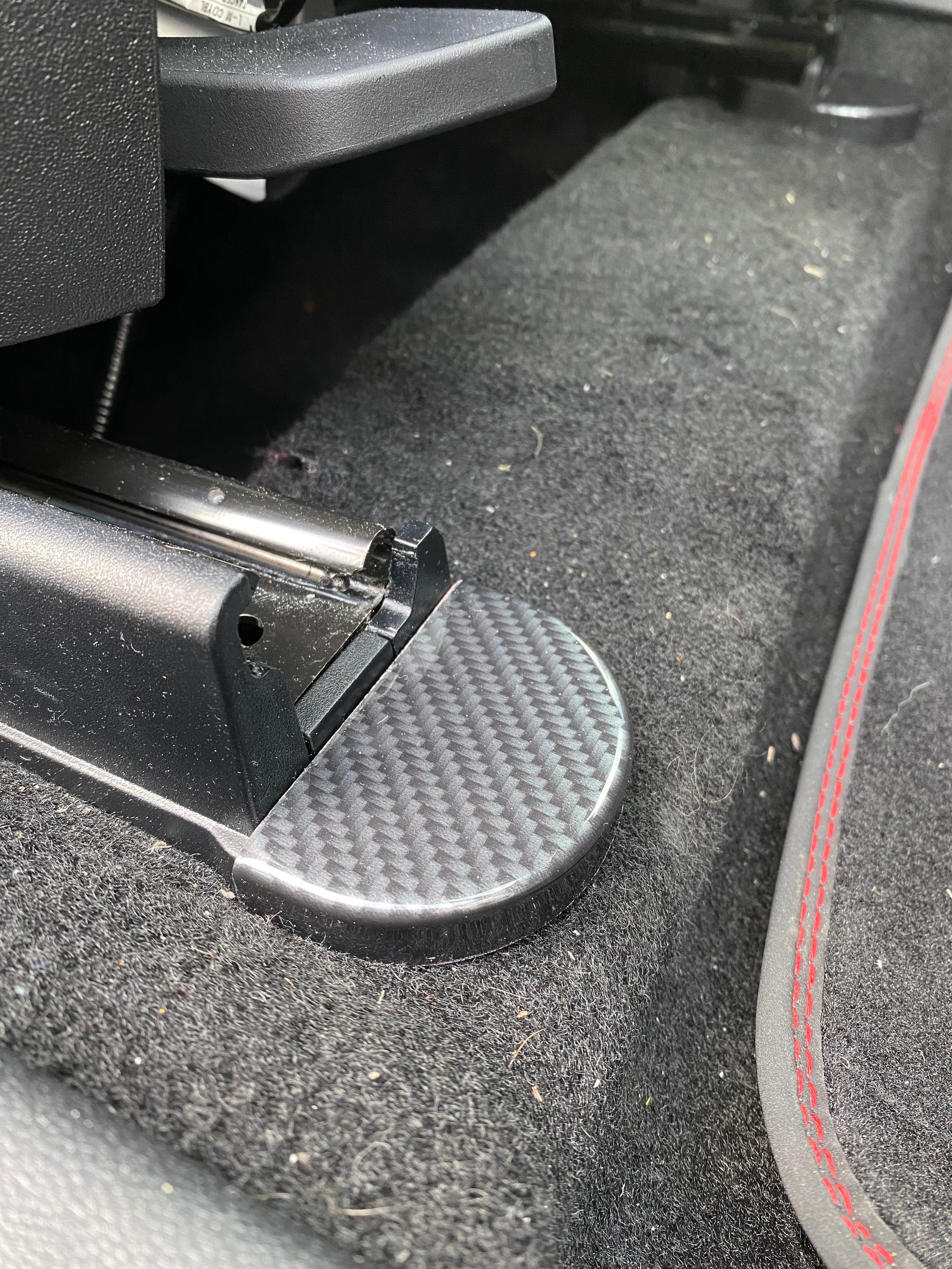 Seat Rail End Covers - Mk8/8.5 Fiesta
