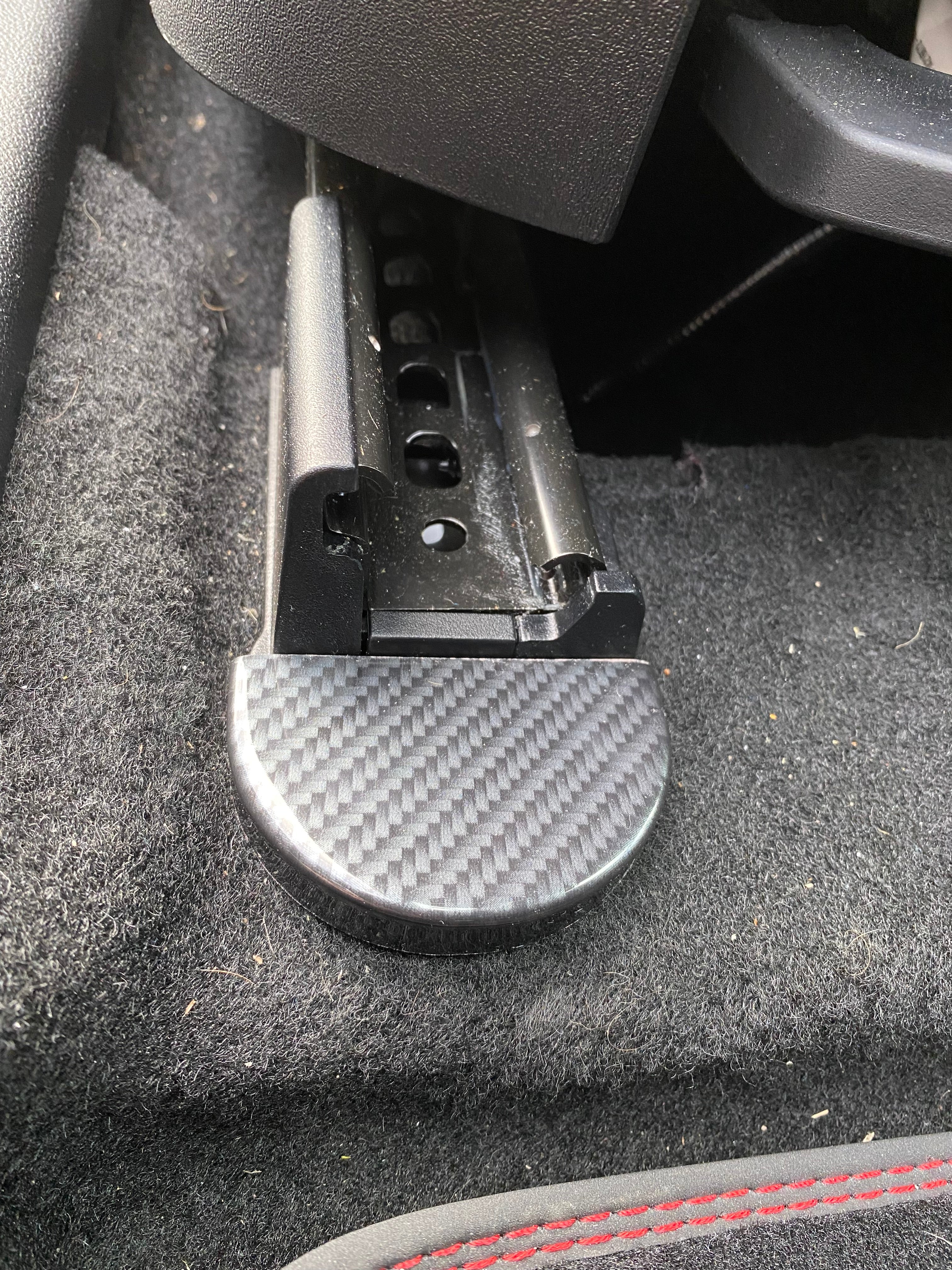Seat Rail End Covers - Mk8/8.5 Fiesta