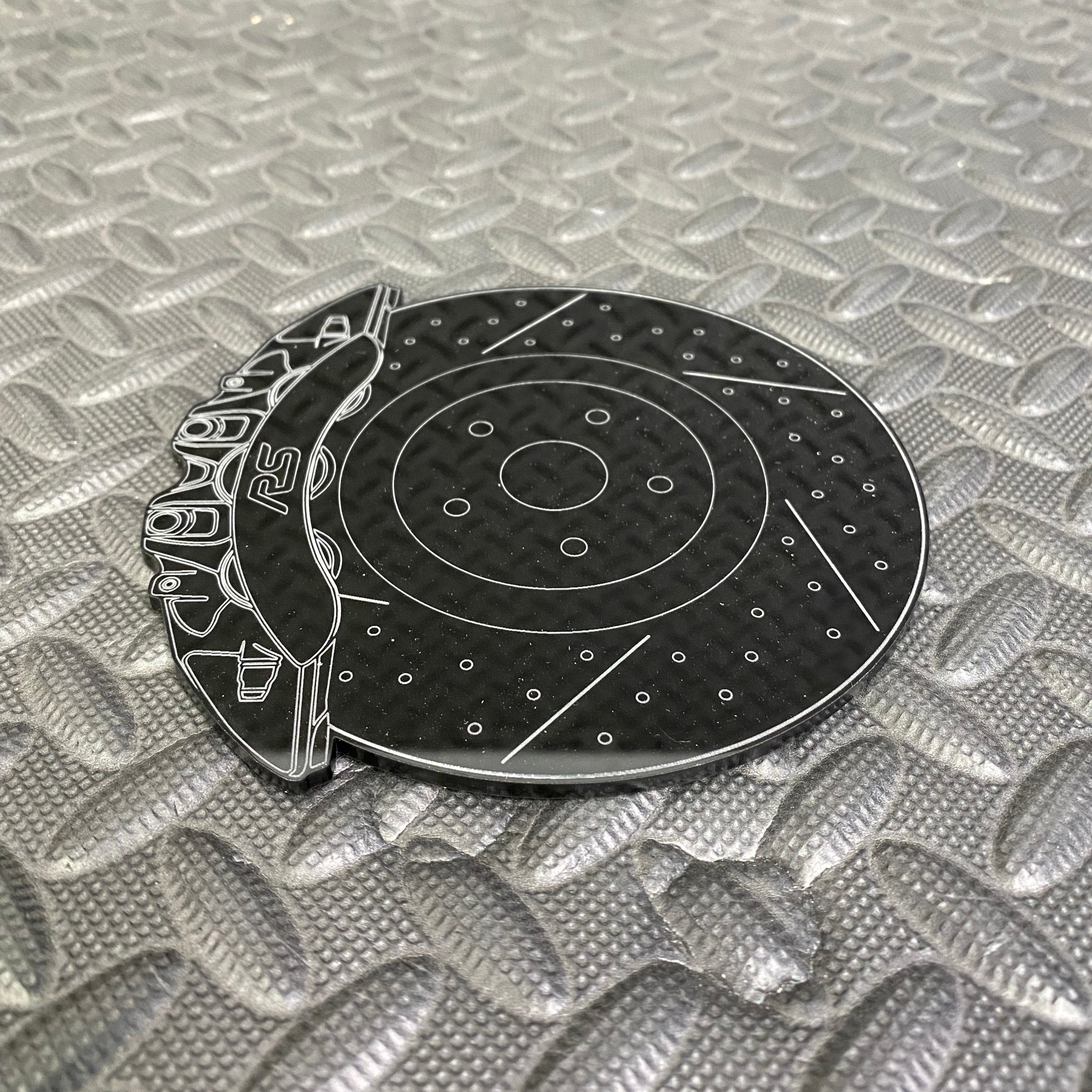 Brake Disc / Caliper Engraved Drinks Coaster - RS / ST / VXR